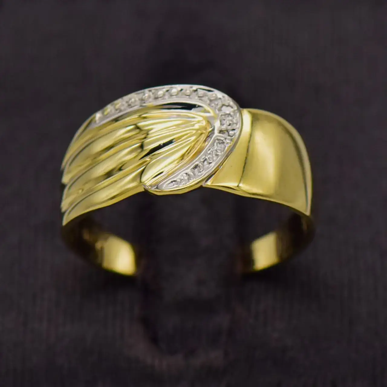 9ct Yellow Gold Dress Ring  - Thumbnail 1