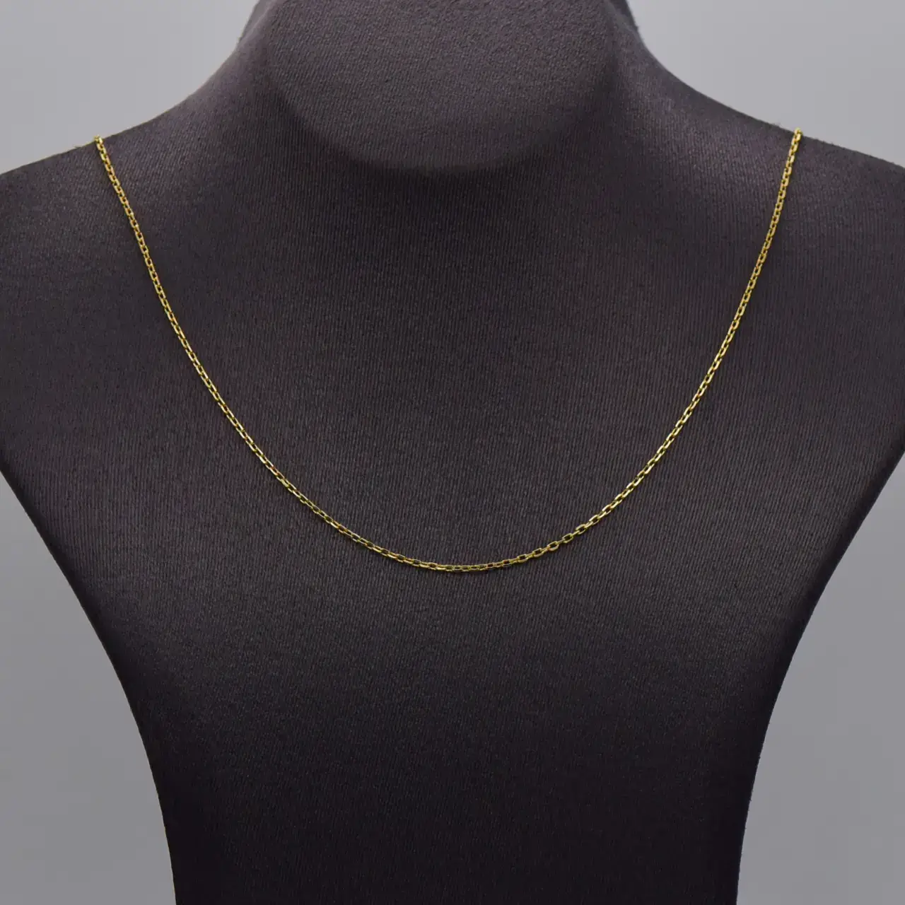9Ct Yellow Gold Chain [Anchor - Link] - Thumbnail 1