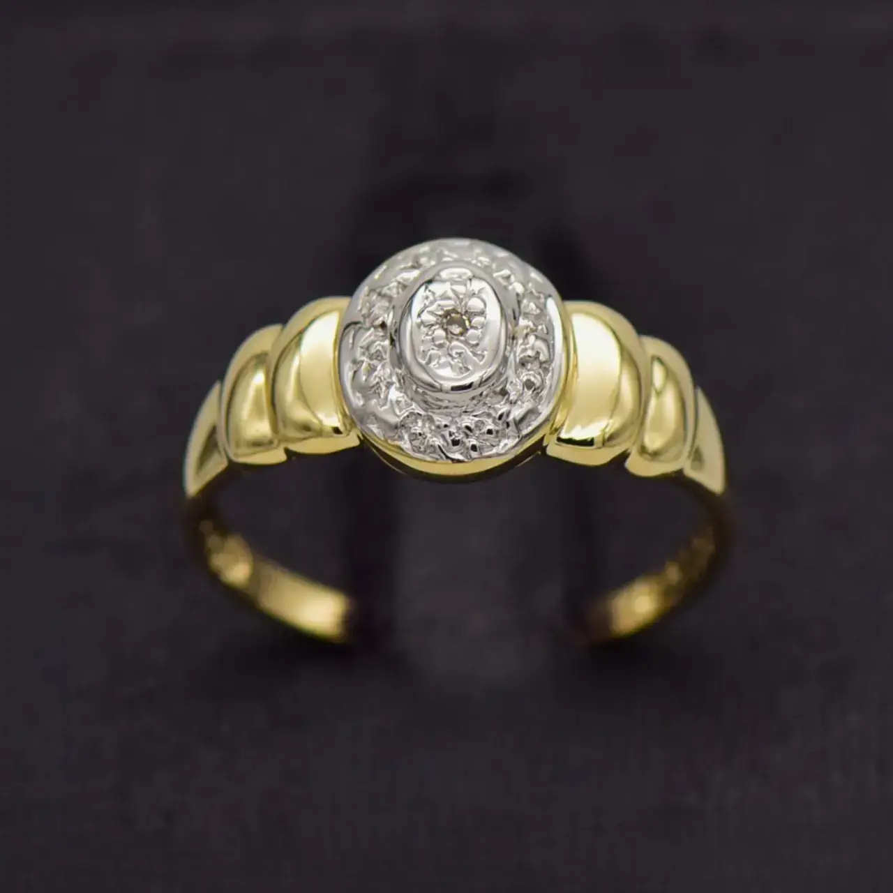 9Ct Yellow Gold Dress Ring  - Thumbnail 1