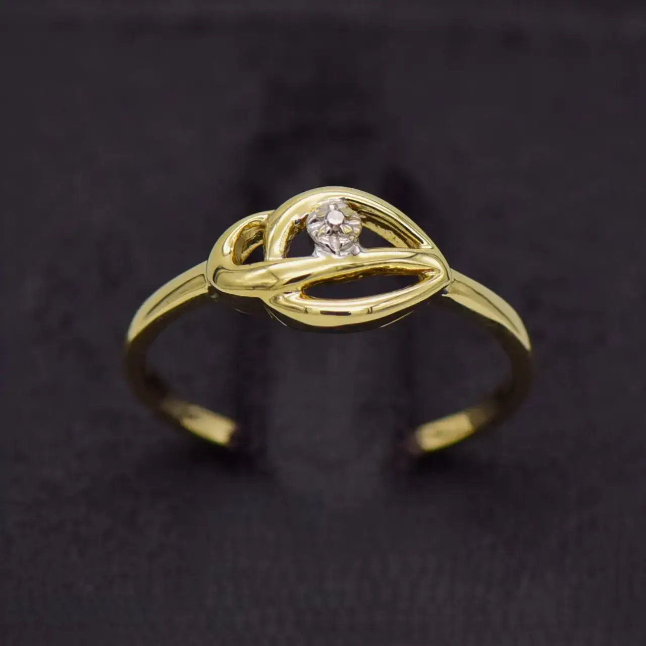 9Ct Yellow Gold Dress Ring  - Thumbnail 1