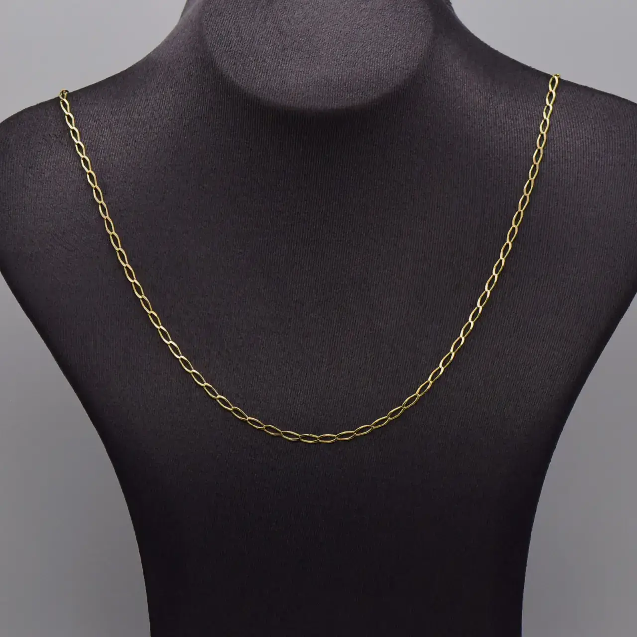 9ct Yellow Gold Chain [Figaro-Link] - Thumbnail 1