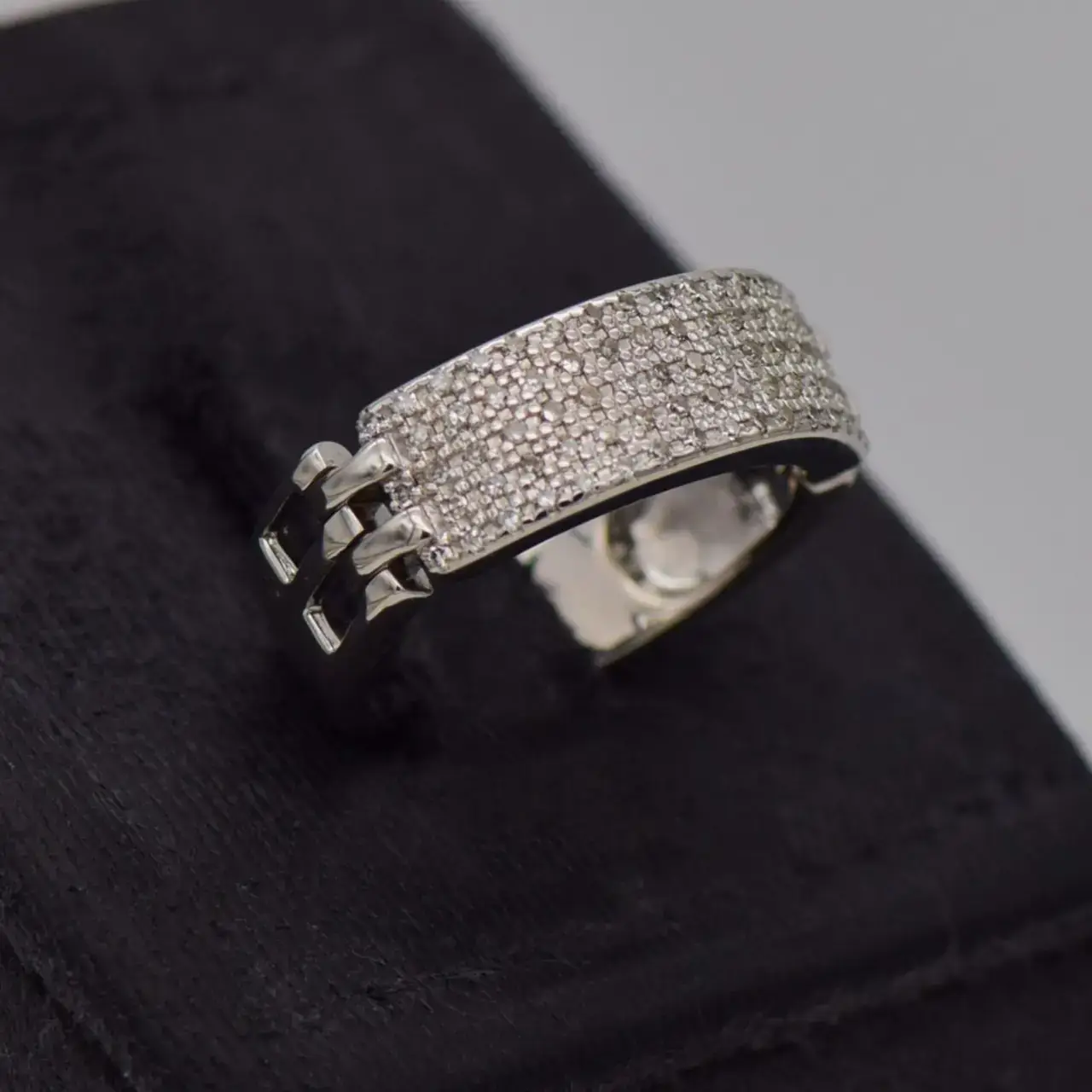 9ct White Gold Dress Ring  - Thumbnail 2