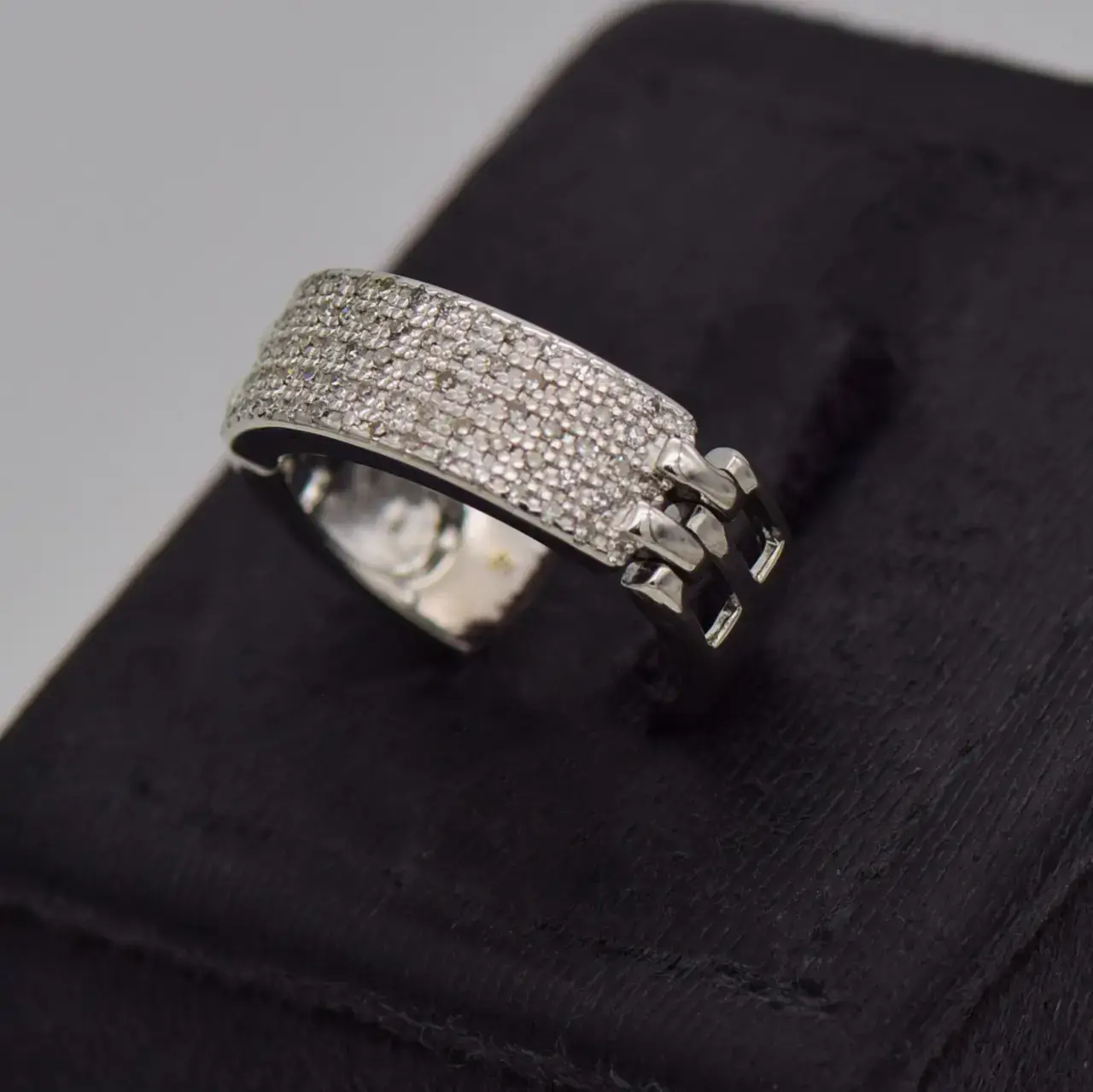 9ct White Gold Dress Ring  - Thumbnail 3