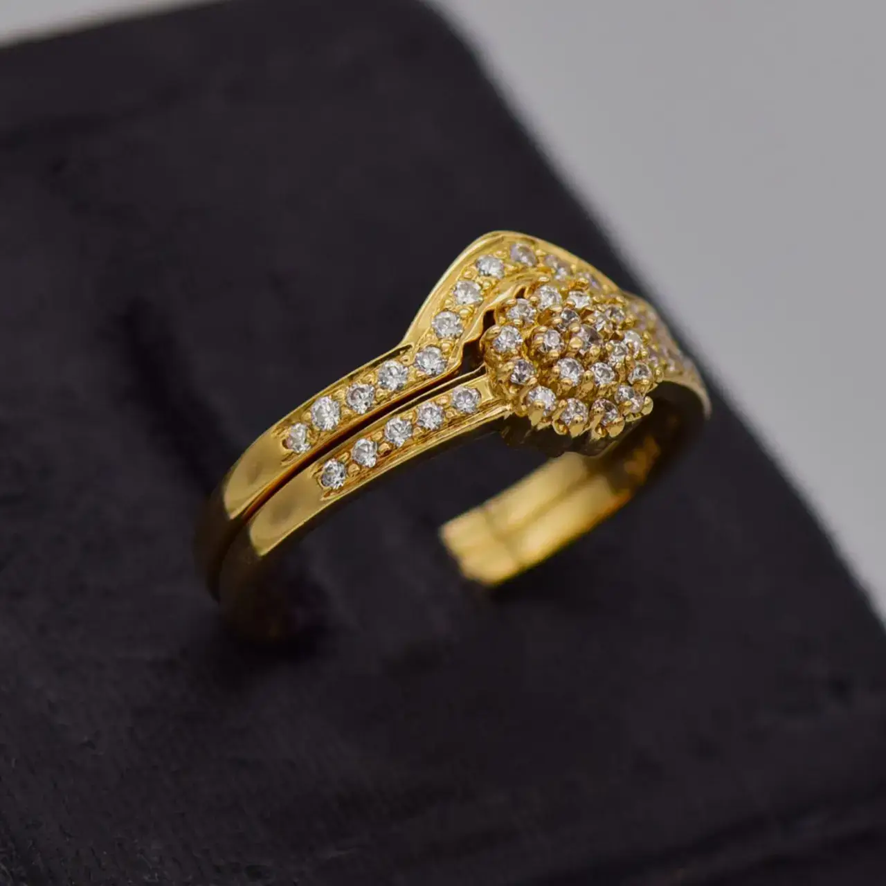 18ct Yellow Gold Wedding Ring [Twin Set] - Thumbnail 2