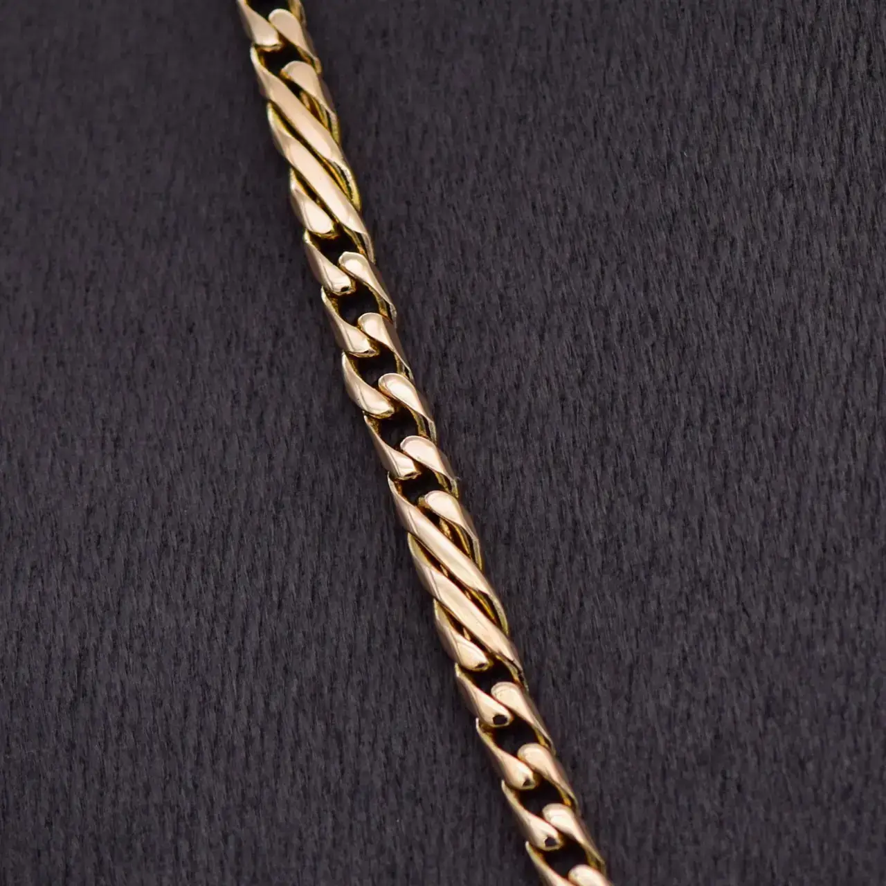 9ct Yellow Gold Chain [Fancy-Link] - Thumbnail 2