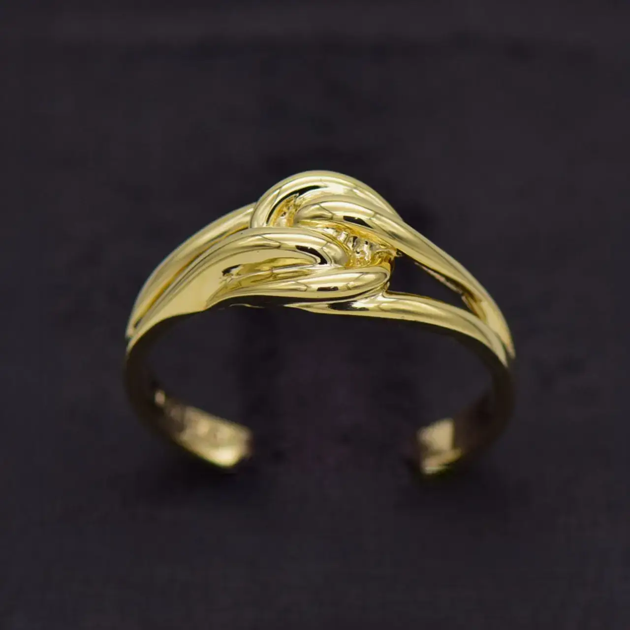 9ct Yellow Gold Dress Ring   - Thumbnail 1