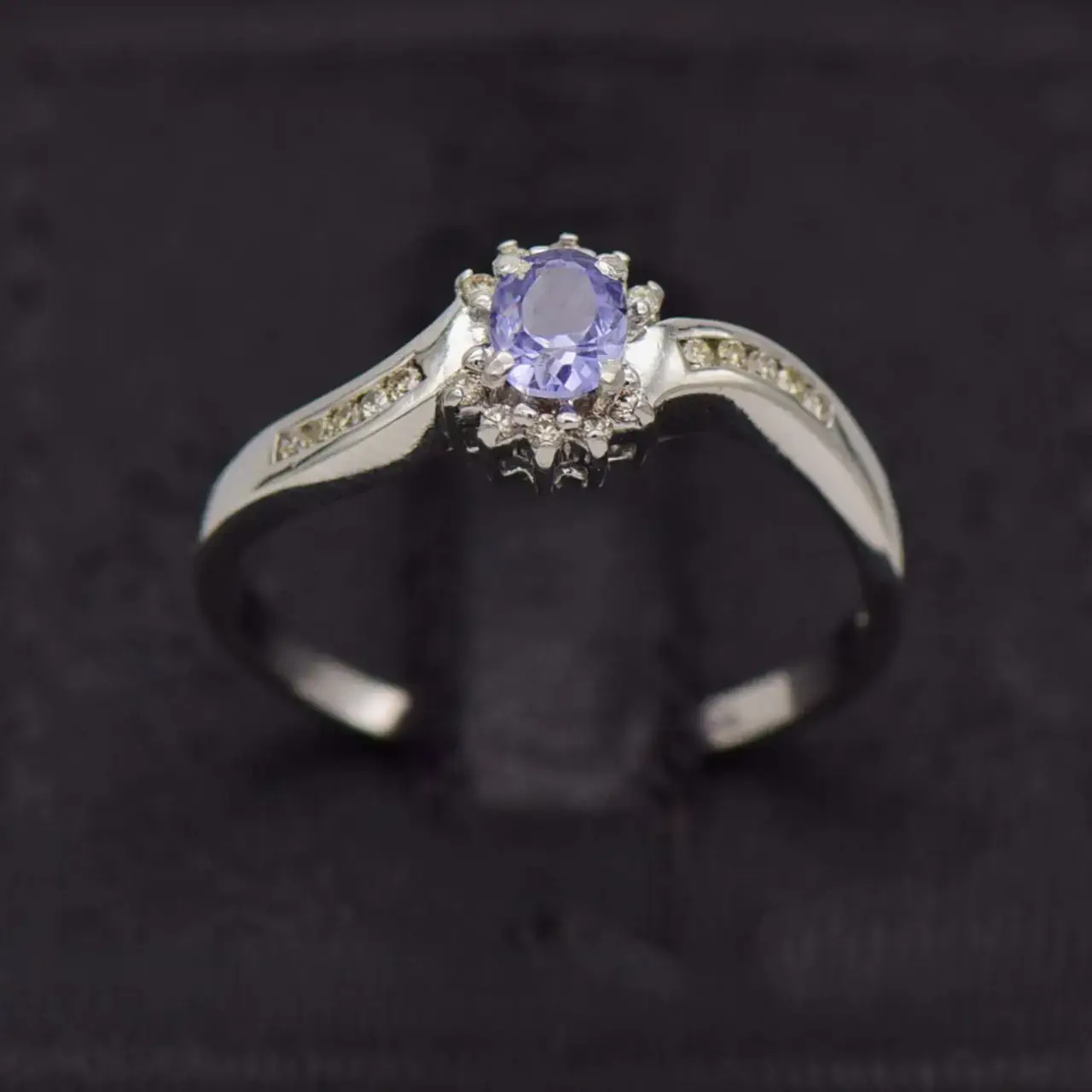 9ct White Gold Dress Ring  - Thumbnail 1