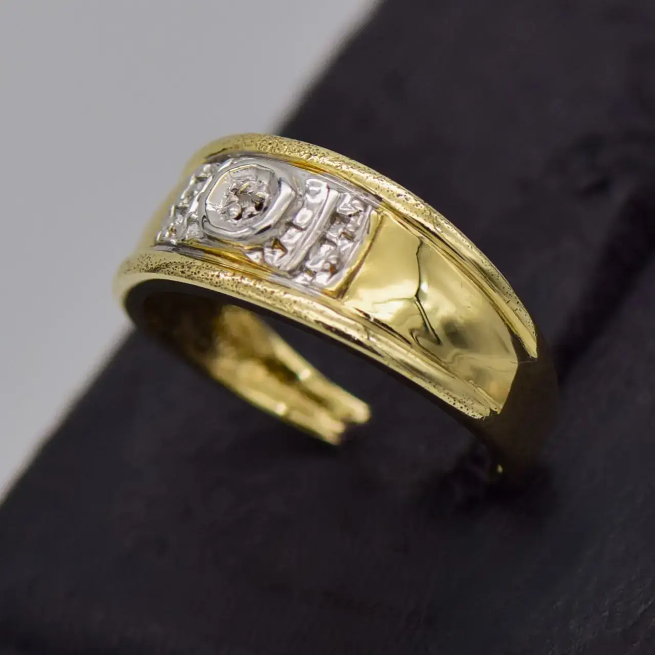 9ct Yellow Gold Dress Ring  - Thumbnail 2