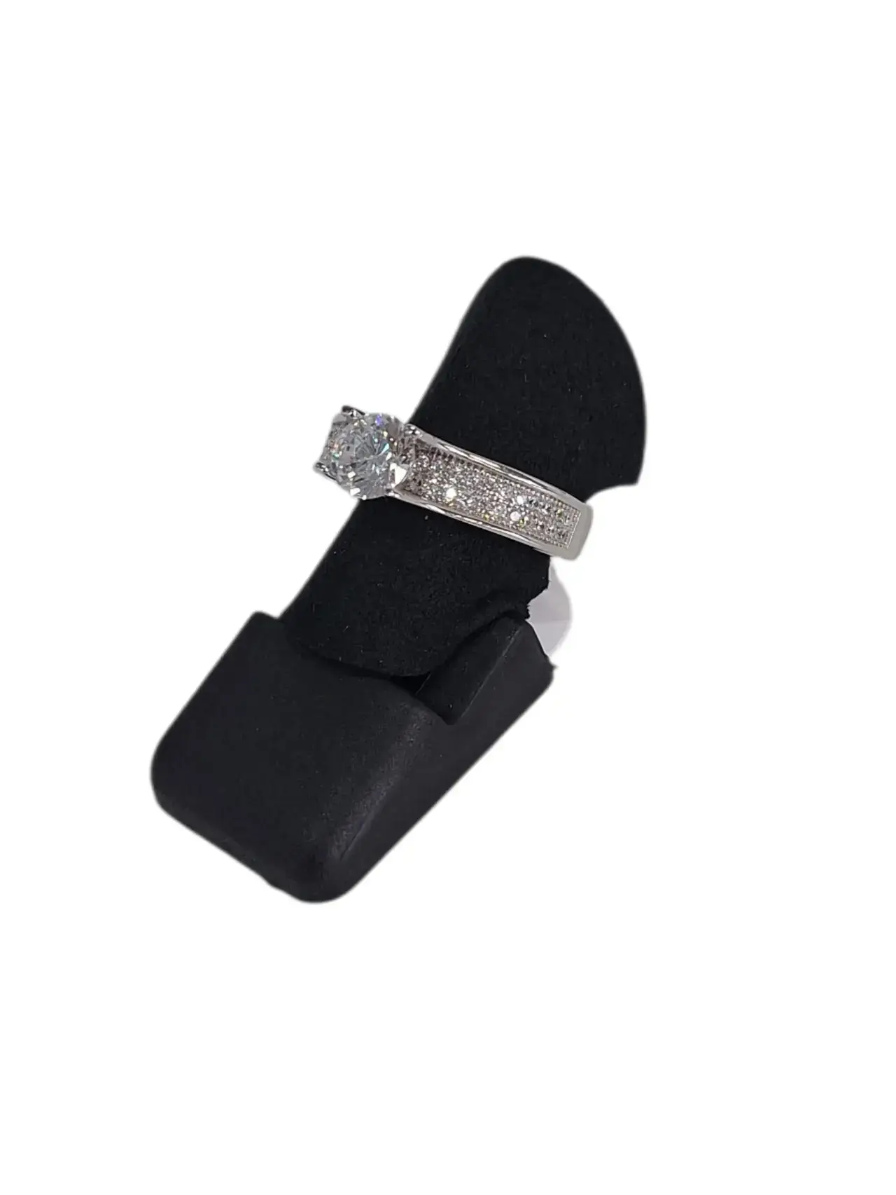 925 Silver Dress Ring Size L Ssrg 411-6 - Thumbnail 3