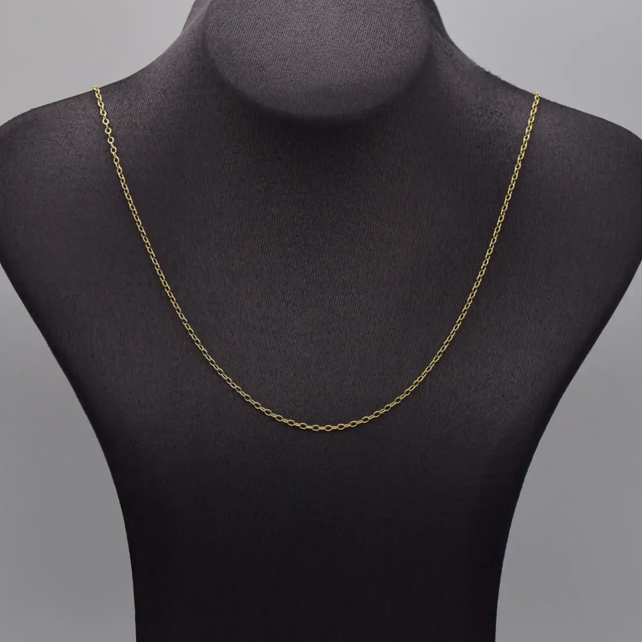 18ct Yellow Gold Chain [Rollo-Link] - Thumbnail 1