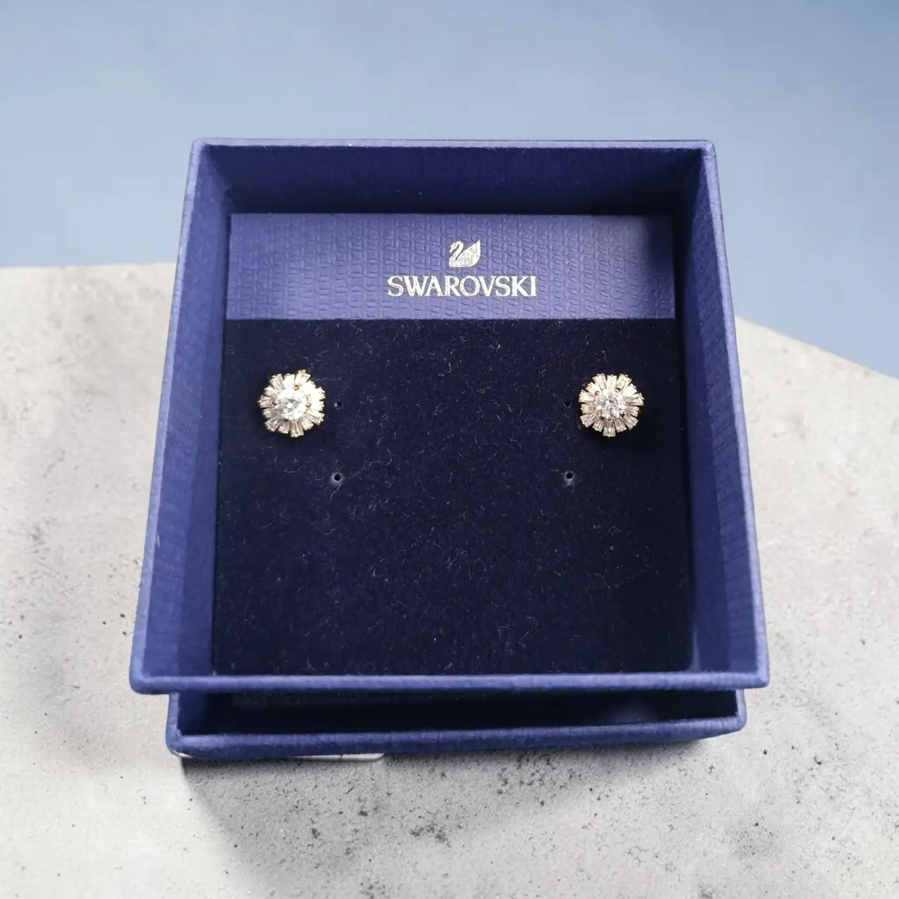 Swarovski Two Earrings - Thumbnail 1