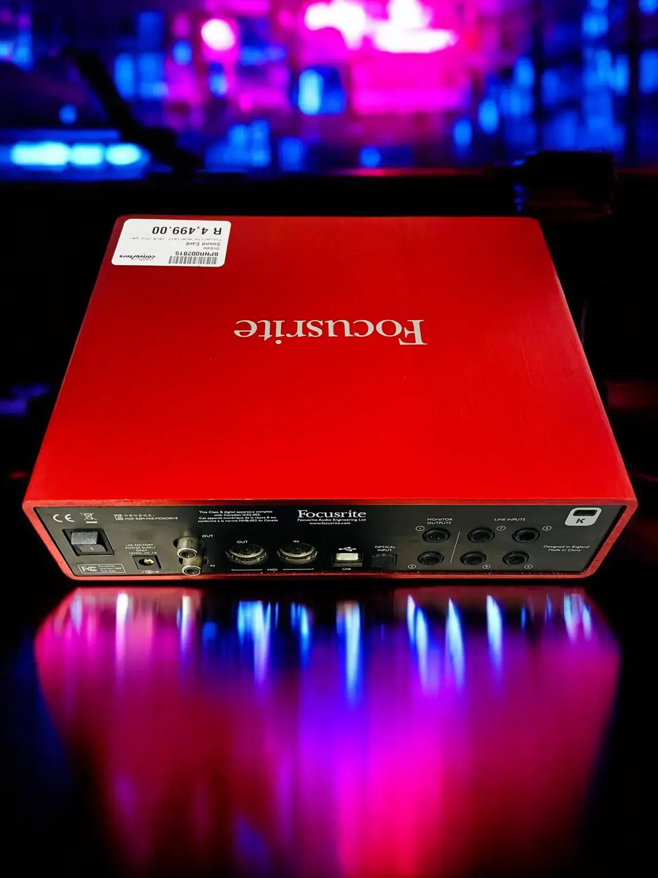 Focusrite Scarlett 18I8 2Nd Gen Usb Audio Interface - Thumbnail 3