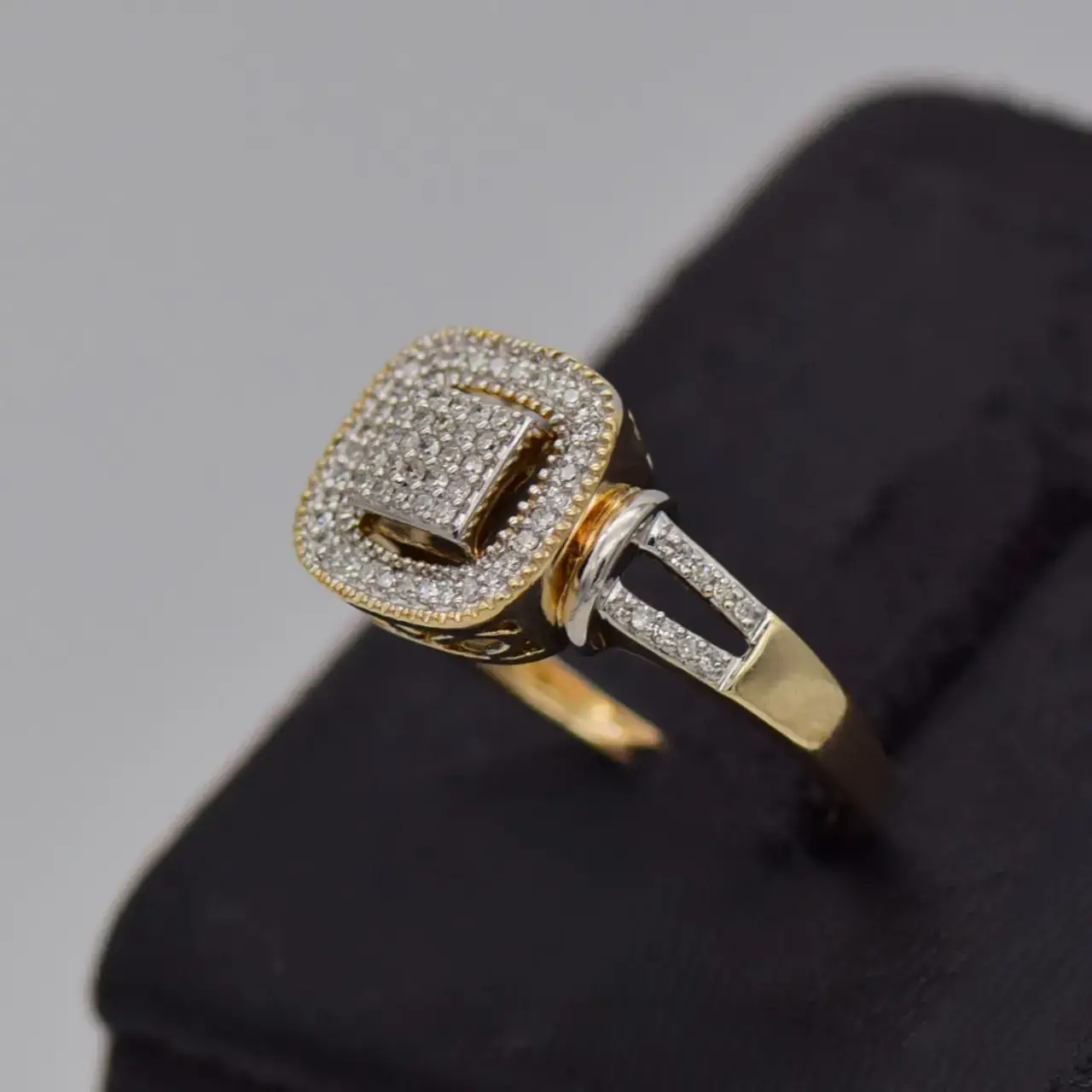 9ct Yellow Gold Dress Ring  - Thumbnail 3