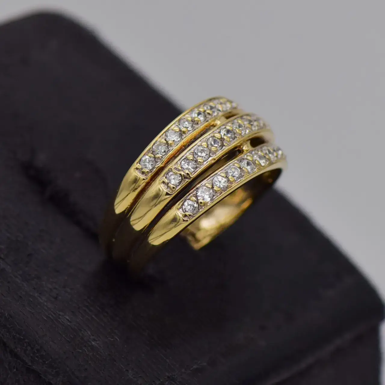 9ct Yellow Gold Dress Ring   - Thumbnail 2