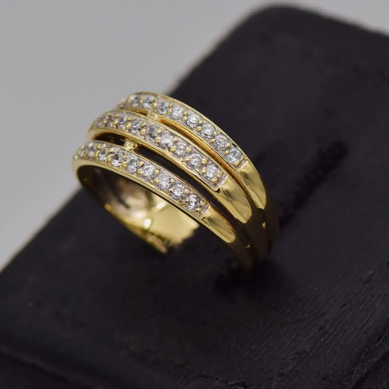 9ct Yellow Gold Dress Ring   - Thumbnail 3