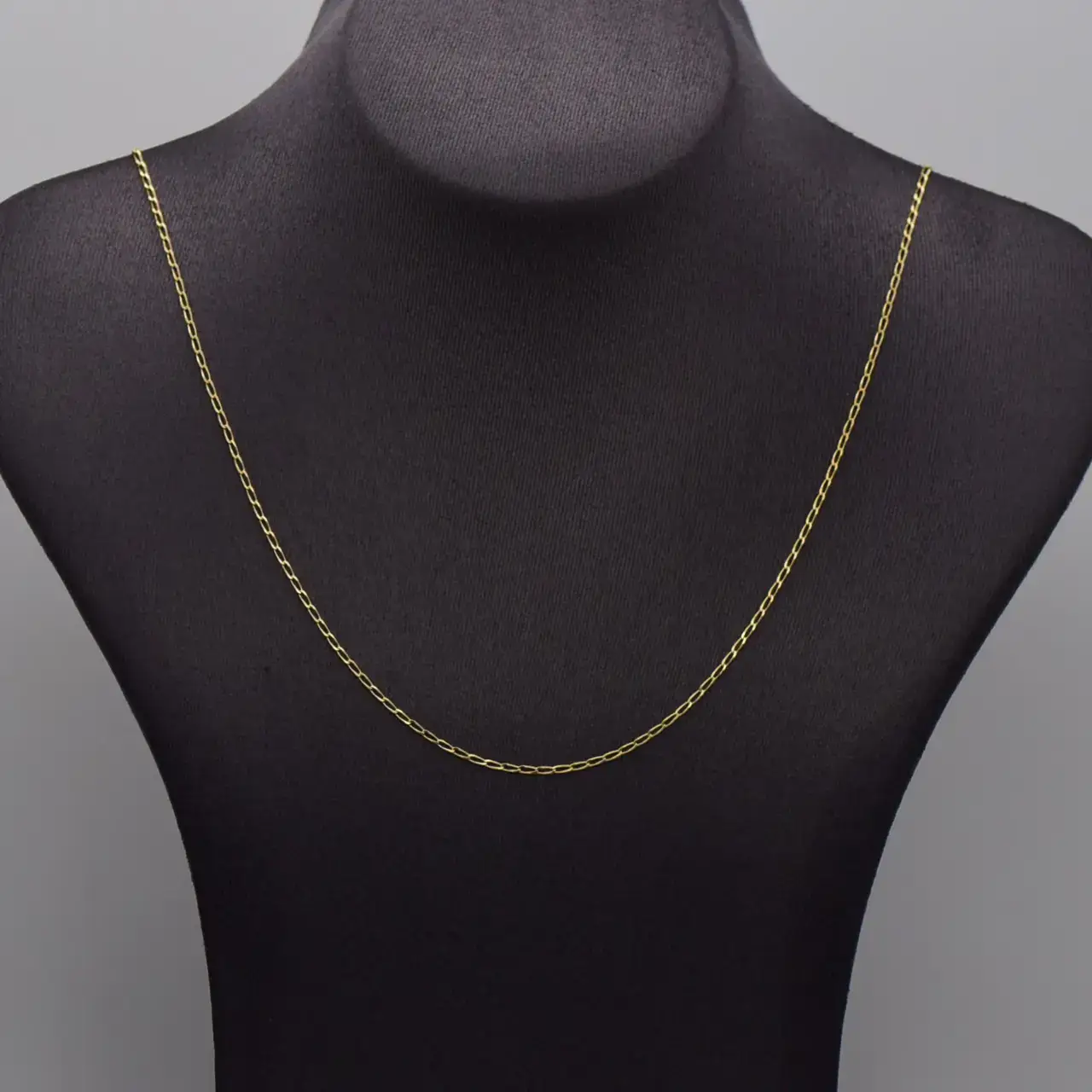 9ct Yellow Gold Chain [Curb - Link] - Thumbnail 1