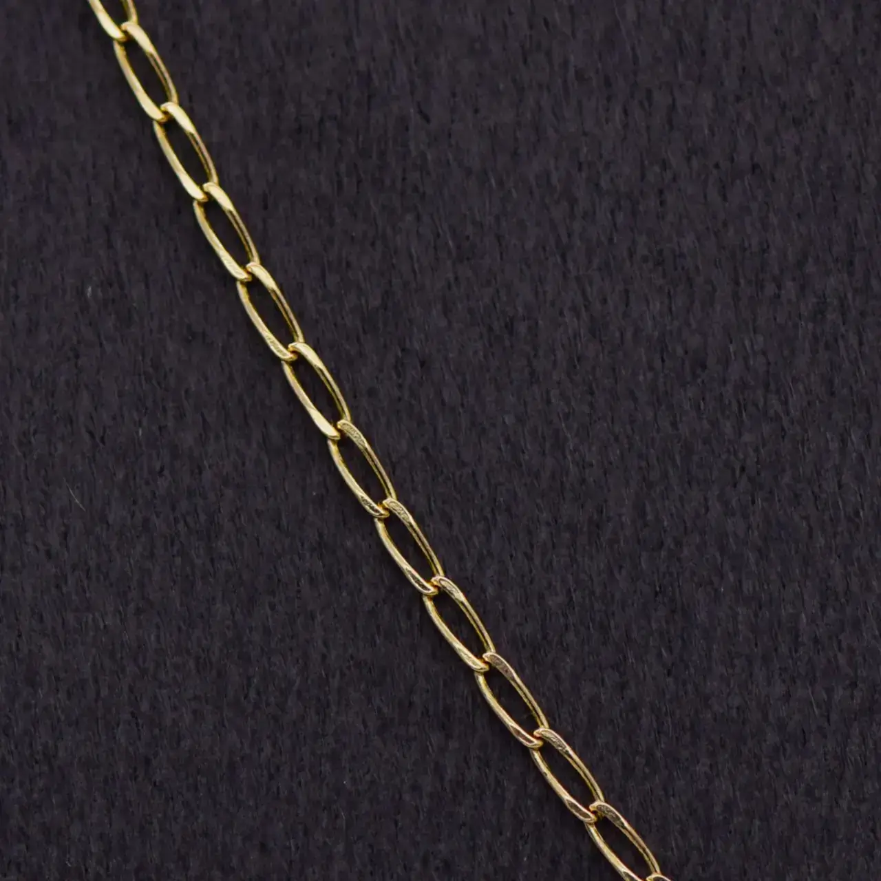 9ct Yellow Gold Chain [Curb - Link] - Thumbnail 2