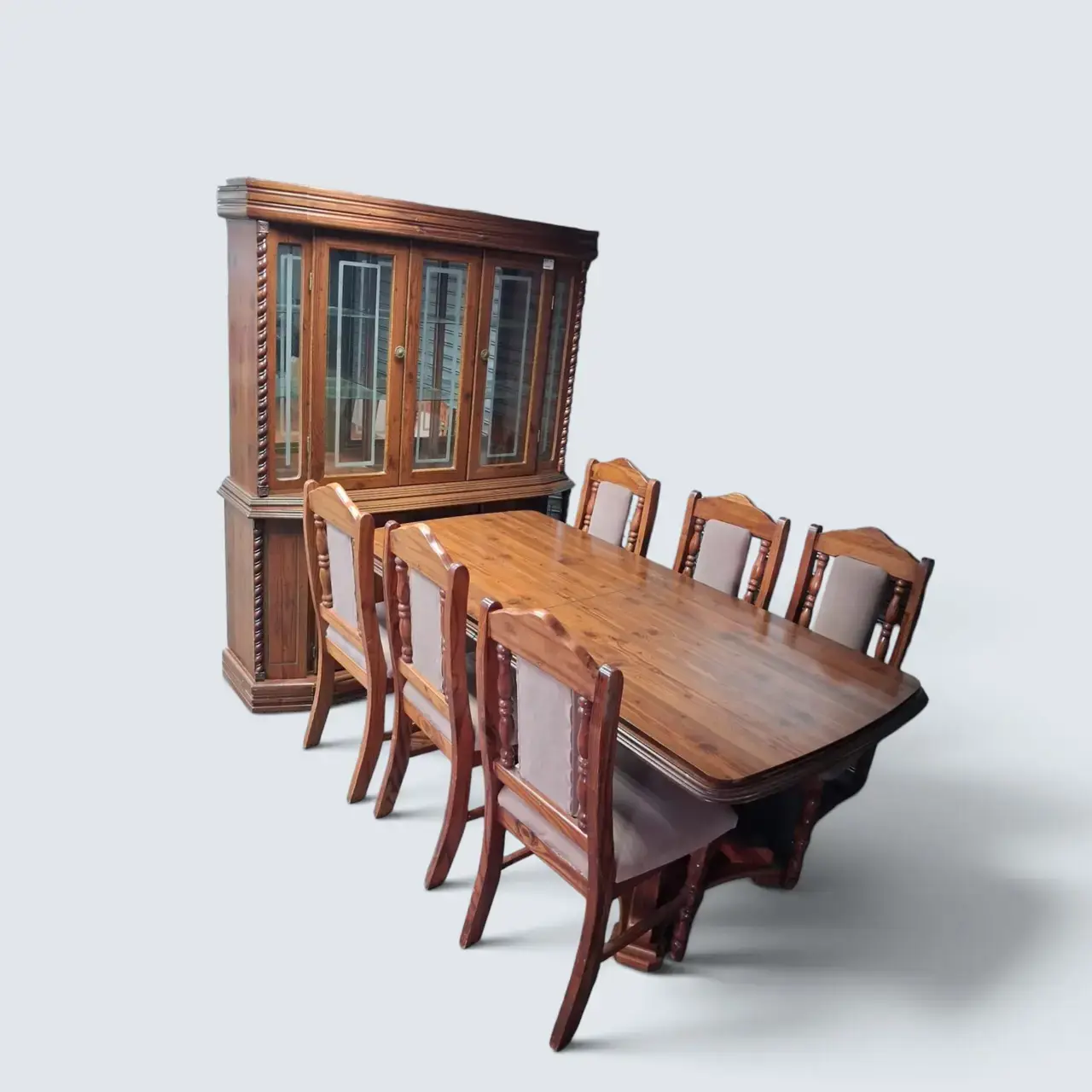 Dining Set With Display Cabinet - Thumbnail 2