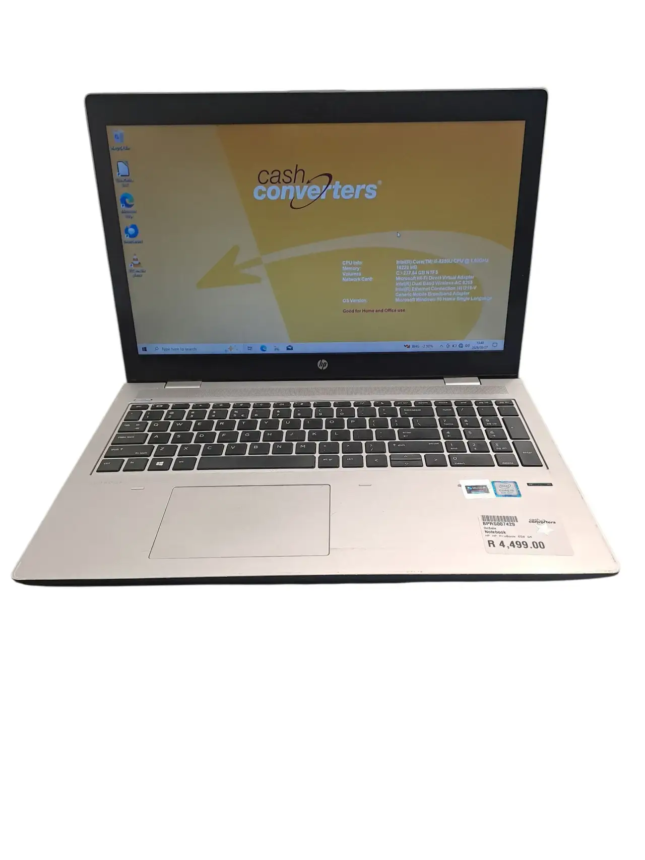 Hp Probook 650 G4 I5-8Th Gen (16 Gb Ram) ( 238 Gb Storage) - Thumbnail 1