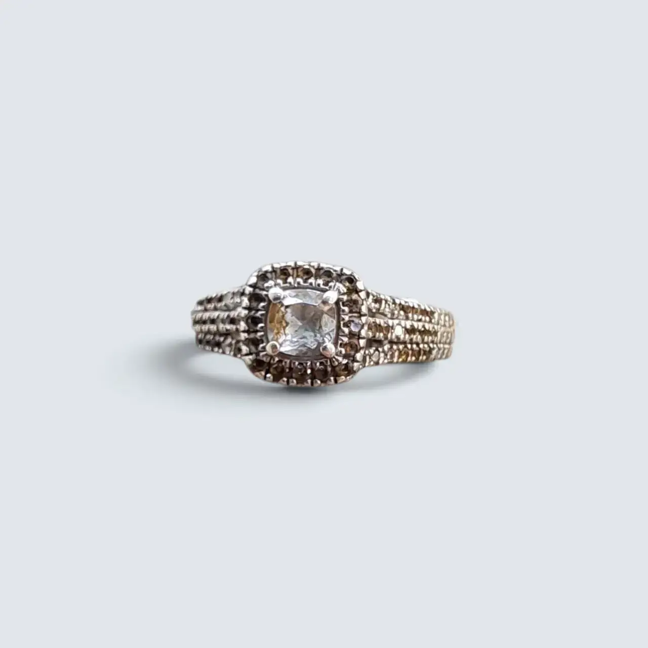 Silver Fashion Ring - Thumbnail 2