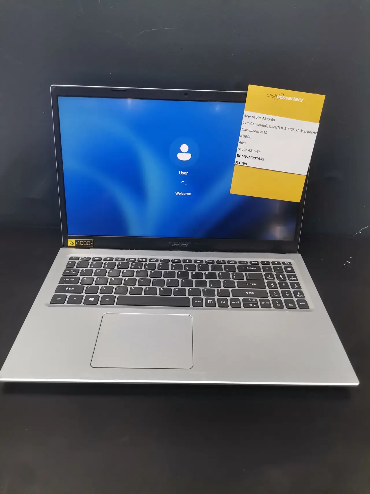 Acer Aspire A315-58 Intel I5-11Th Gen - Thumbnail 1