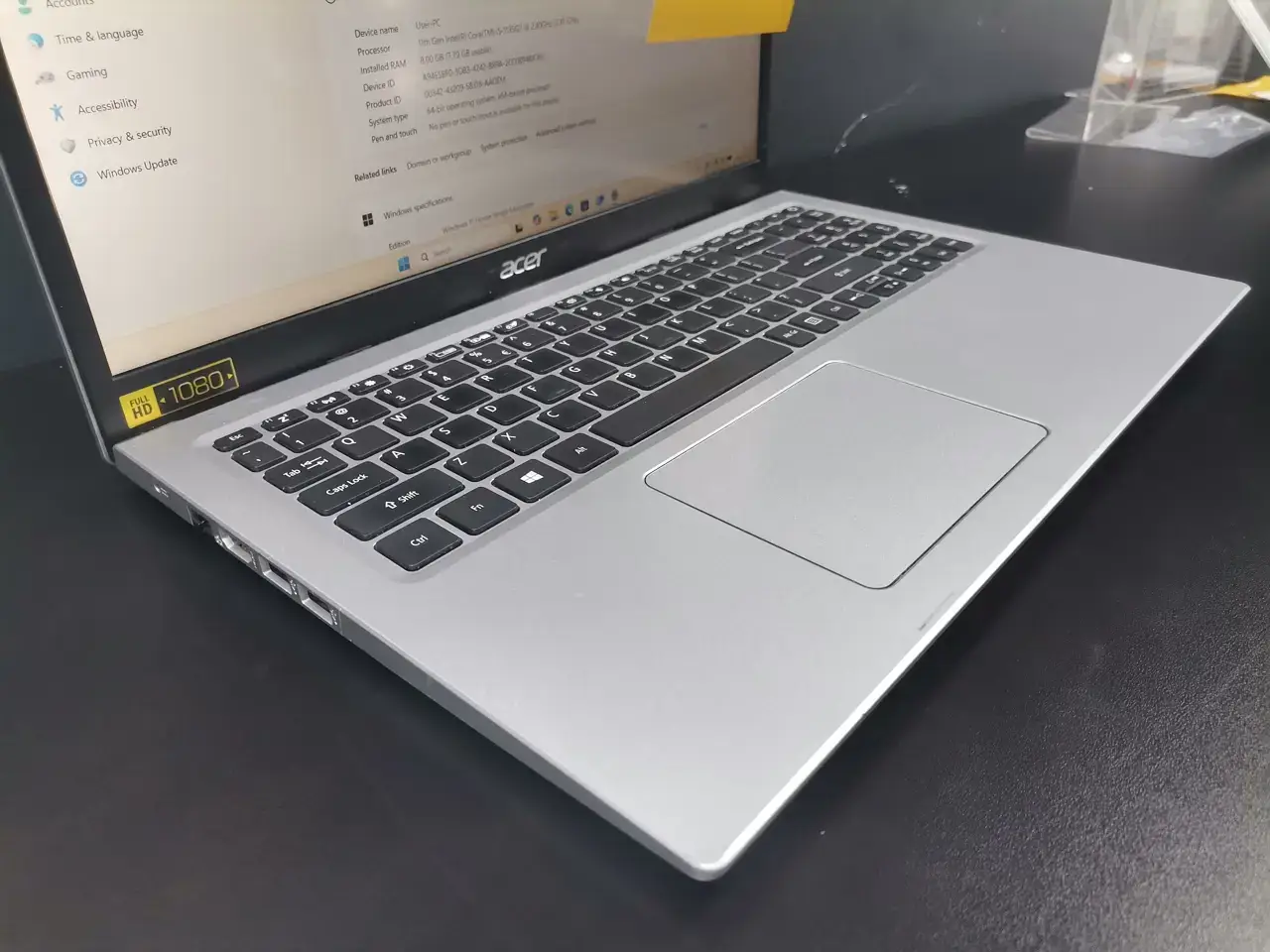 Acer Aspire A315-58 Intel I5-11Th Gen - Thumbnail 3