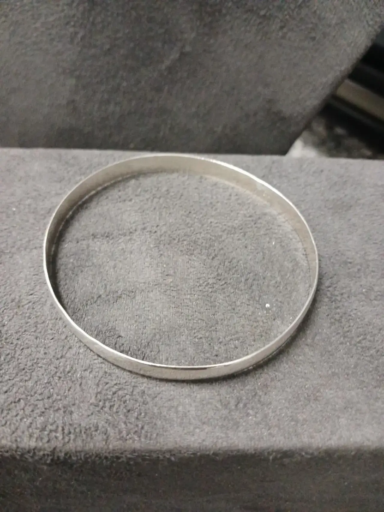 Silver 925 Bangle 6Mm 9.6G - Thumbnail 3