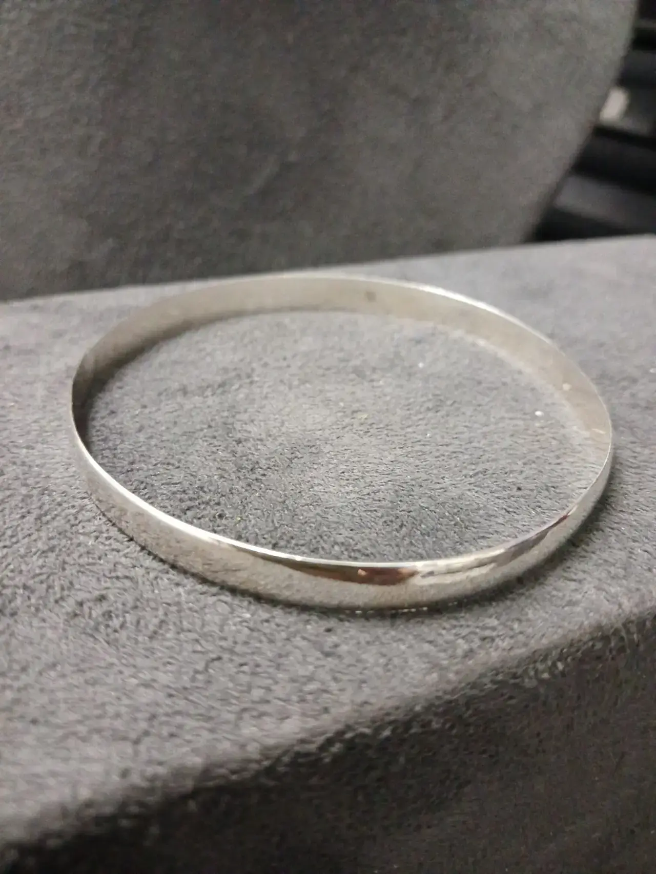 Silver 925 Bangle 6Mm 9.3G - Thumbnail 2