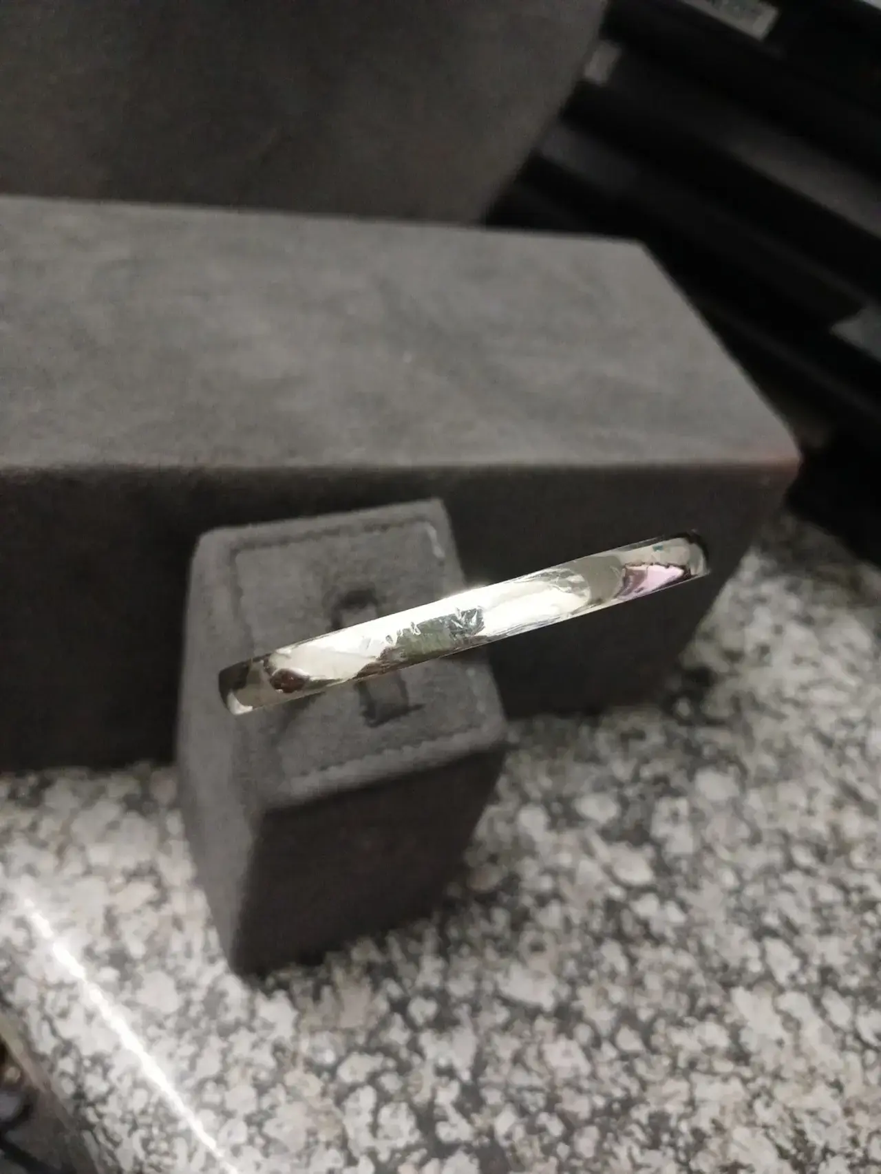 Silver 925 Bangle 6Mm 9.3G - Thumbnail 3