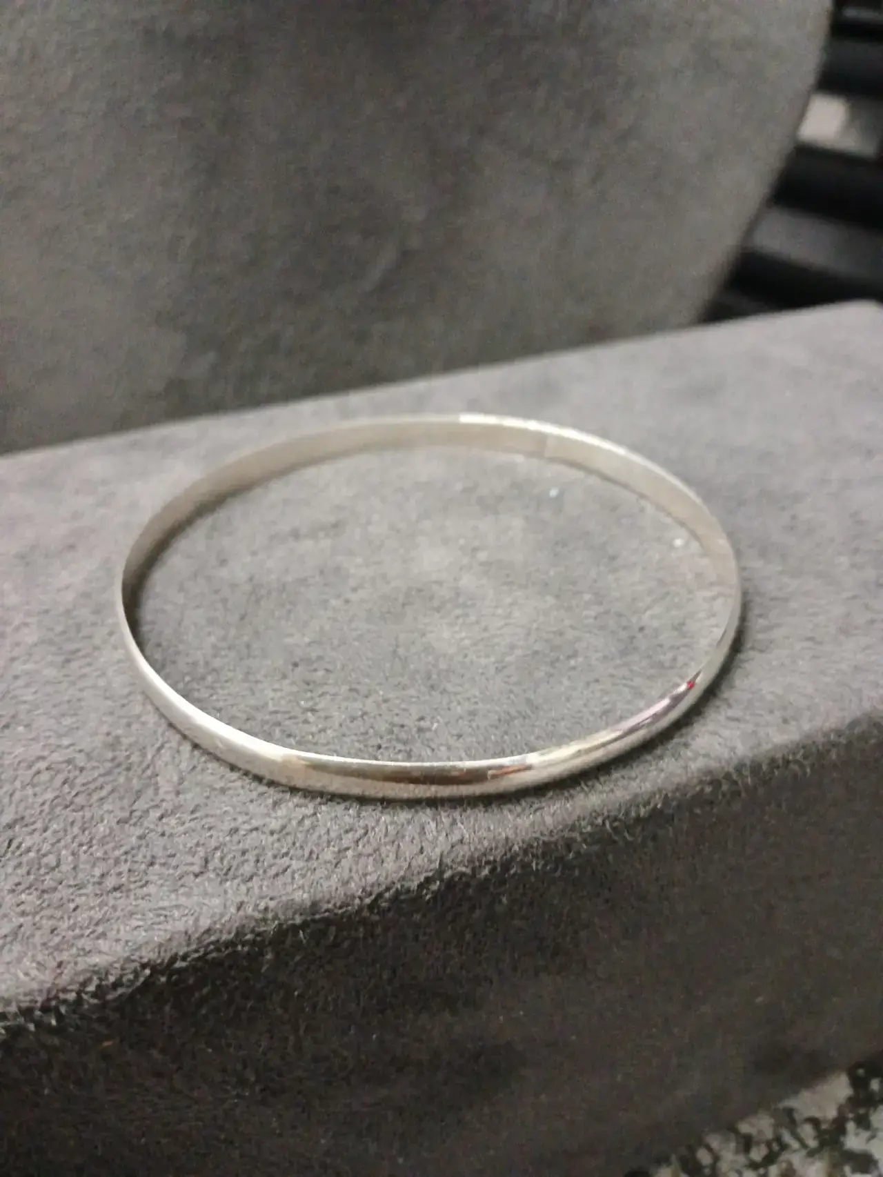 Silver 925 Bangle 5Mm 7.8G - Thumbnail 3