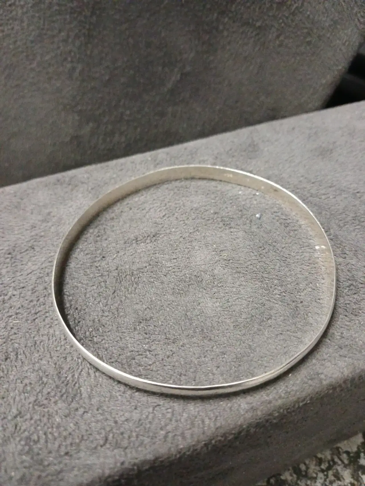 Silver 925 Bangle 5Mm 7.8G - Thumbnail 4