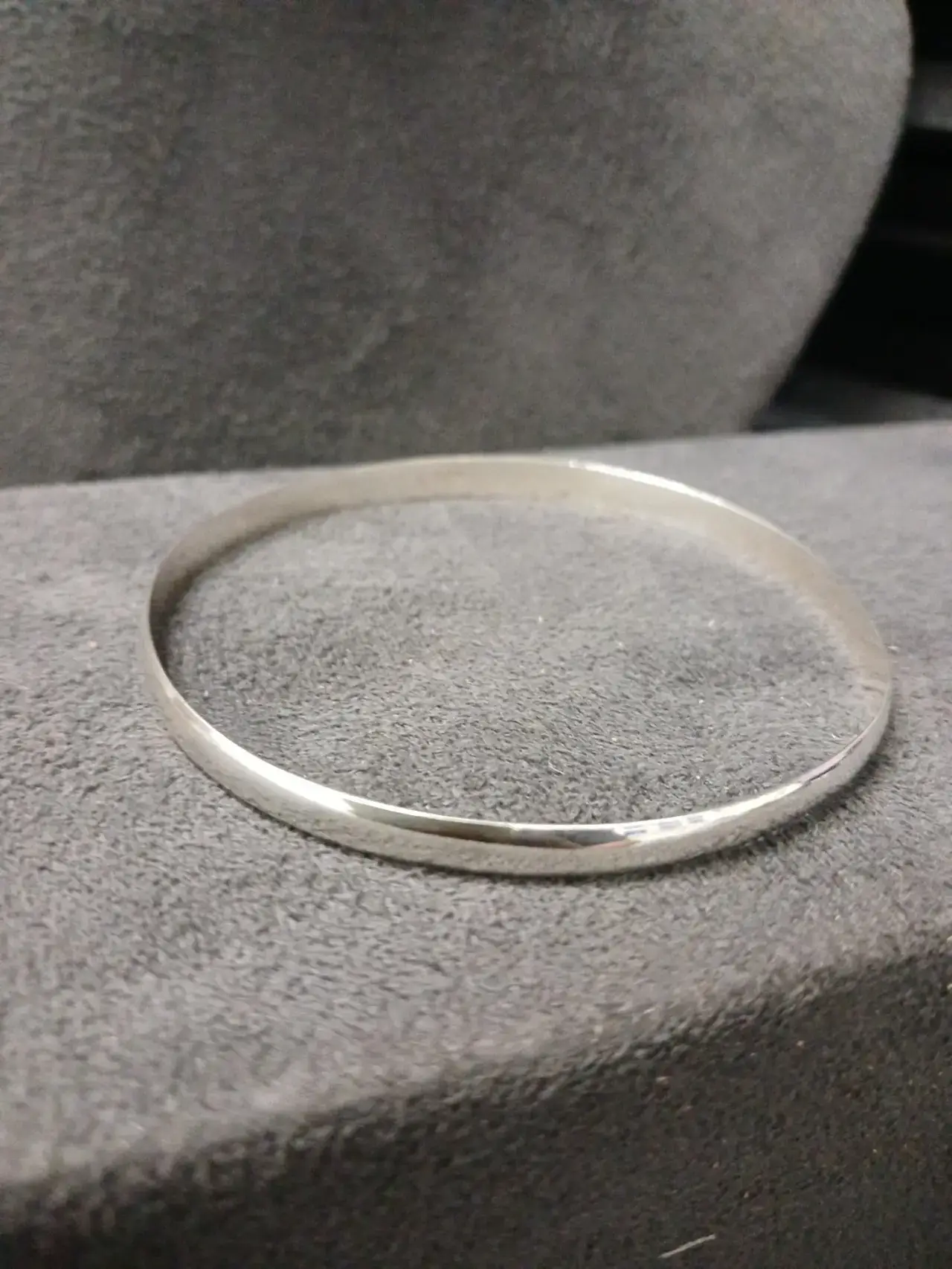 Silver 925 Bangle 5Mm 8.3G - Thumbnail 2