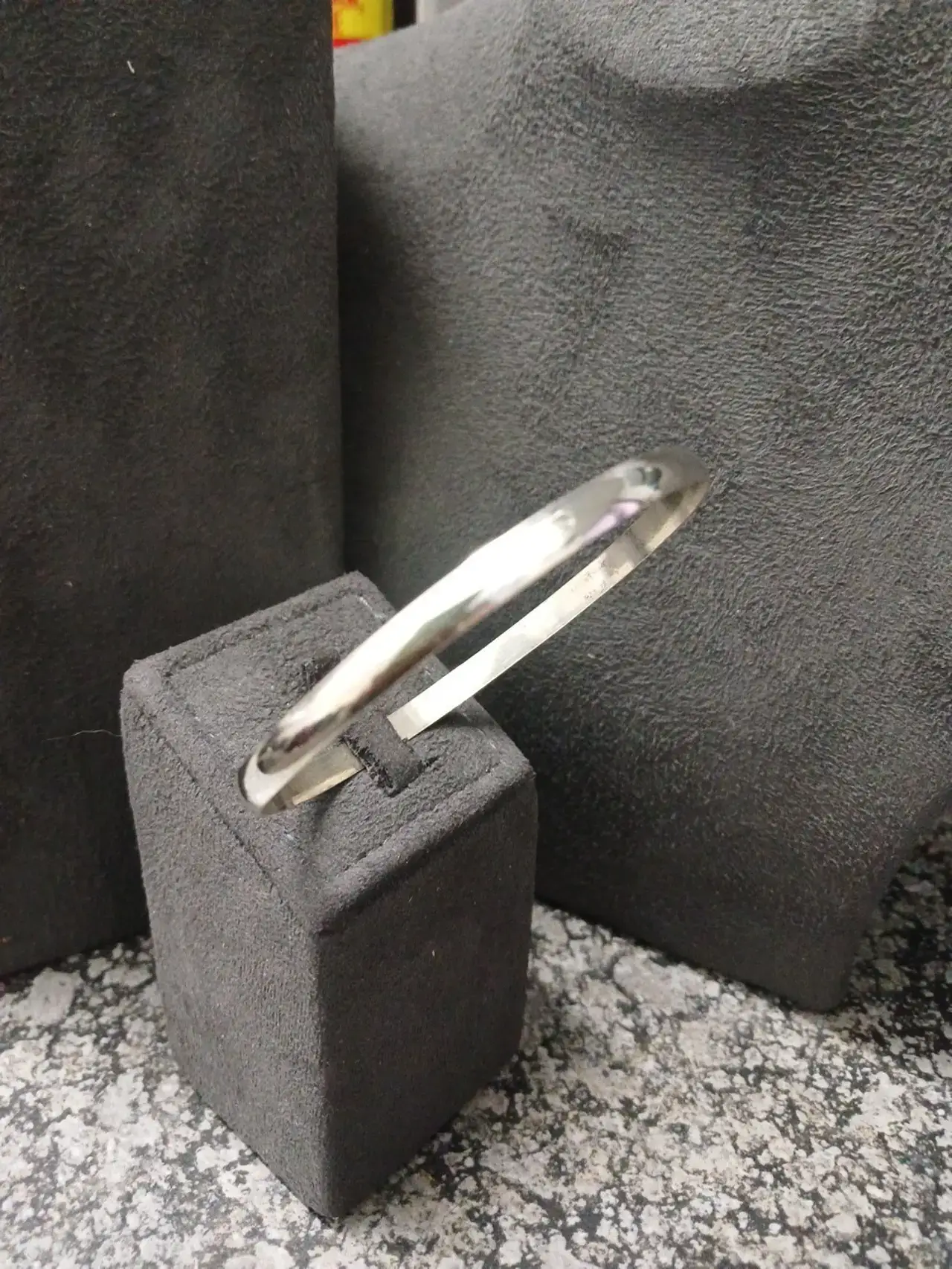 Silver 925 Bangle 5Mm 8.3G - Thumbnail 3