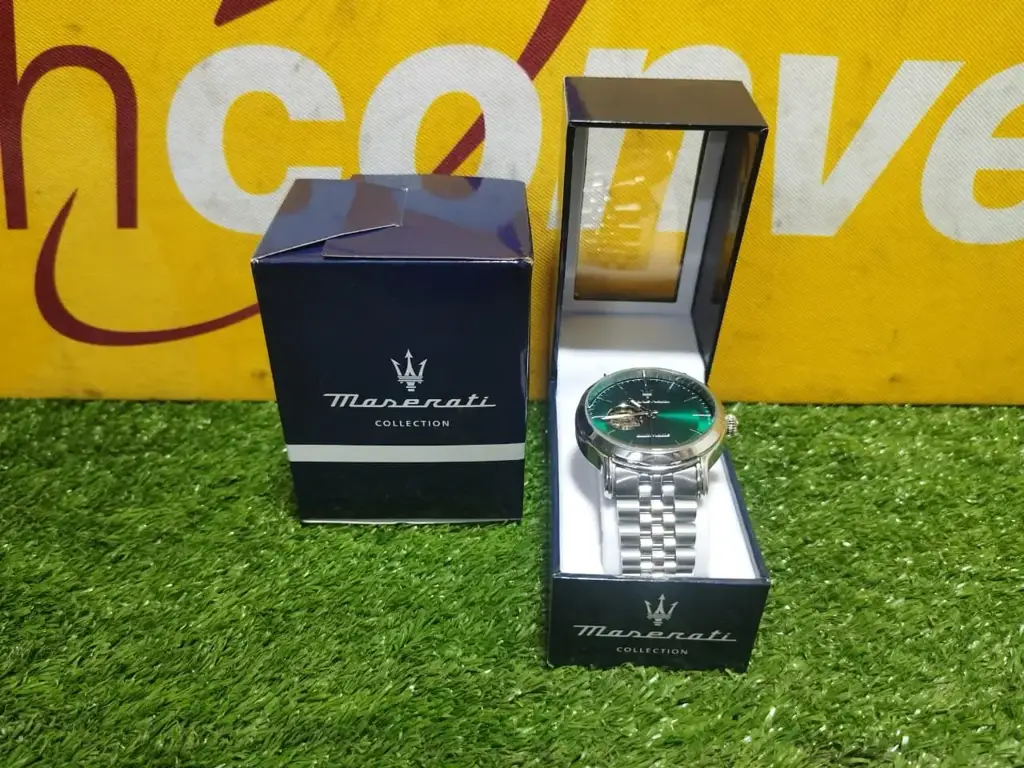 Maserati Epoca 42 Mm Auto Green Watch - View 2