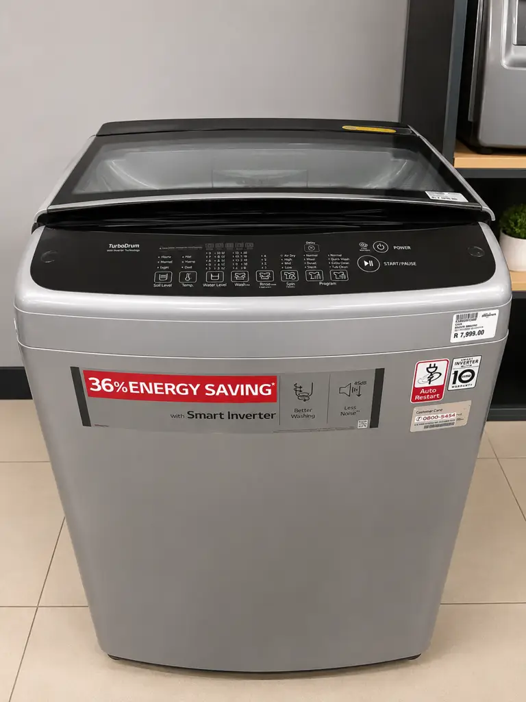 Lg 17Kg Smart Inverter Top Load Washing Machine - View 2