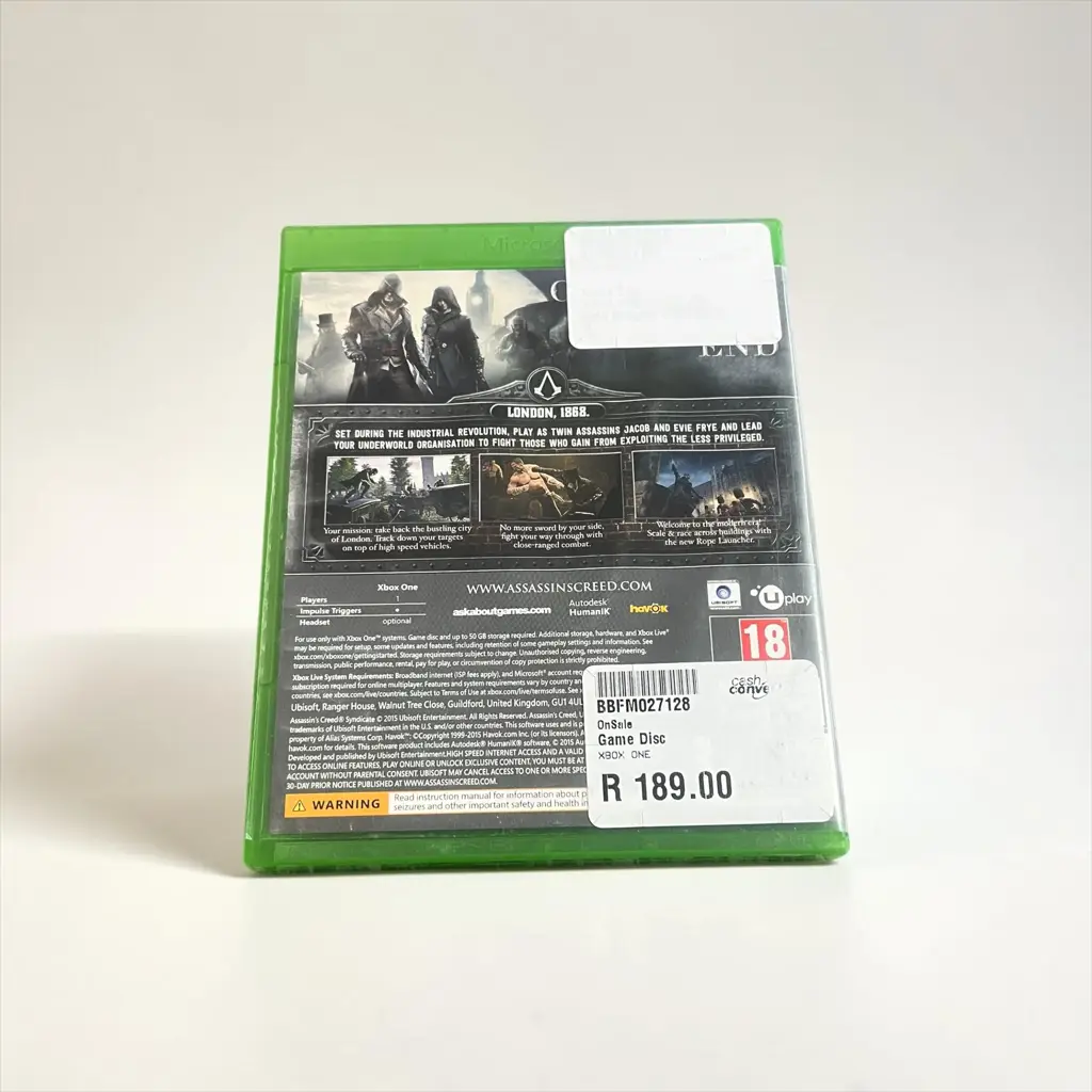 Assassins Creed Syndicate Xbox One - View 2