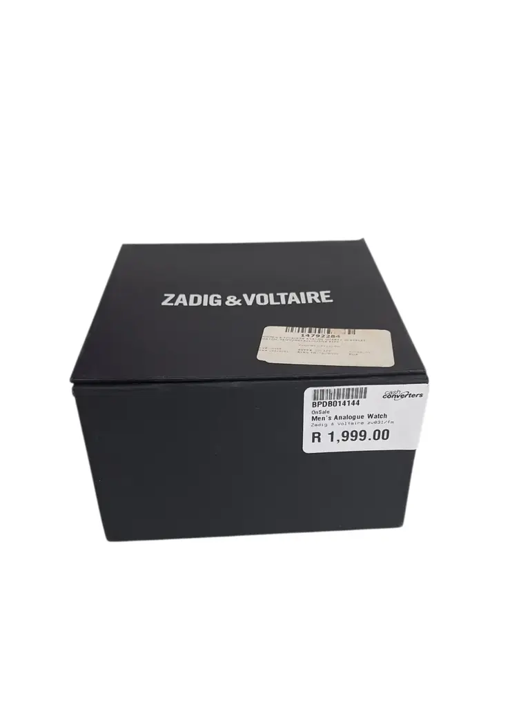 Zadig & Voltaire Zv031/Fm Men's Watch - View 2