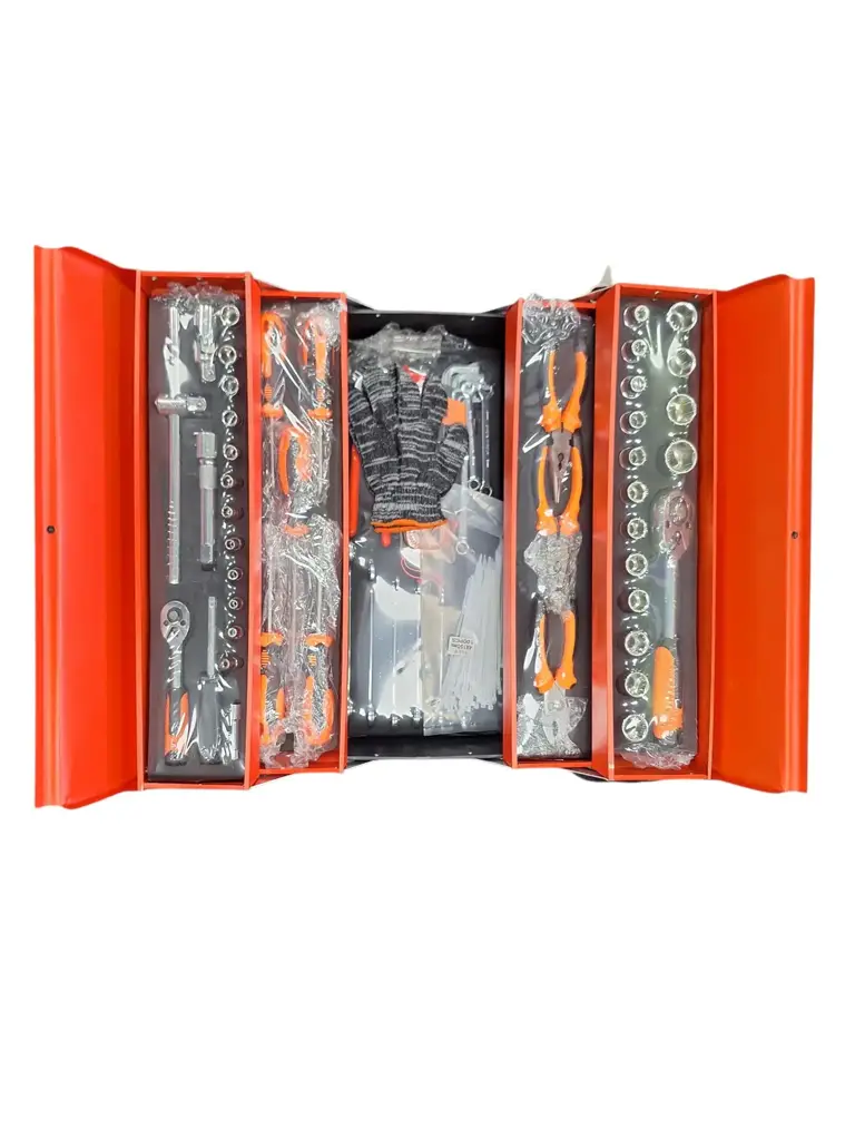 Professional Red Toolbox 168Pcs - View 2