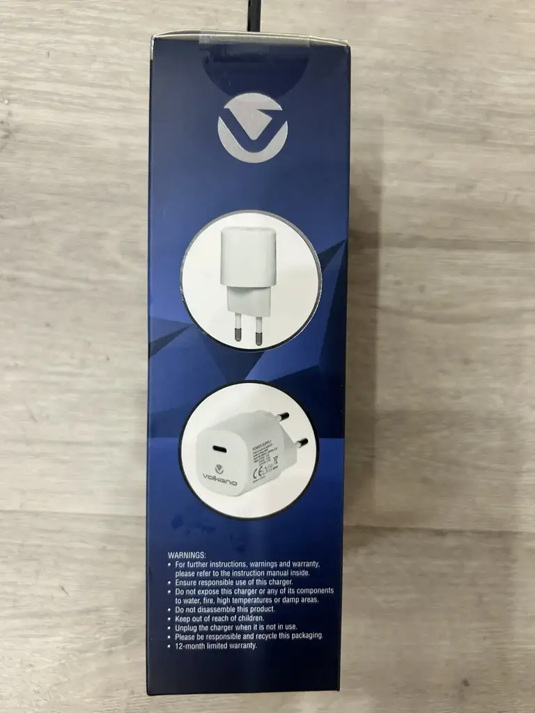 Volkano Dyna Series Ultra Compact Pd 20W Fast Wall Charger - View 3