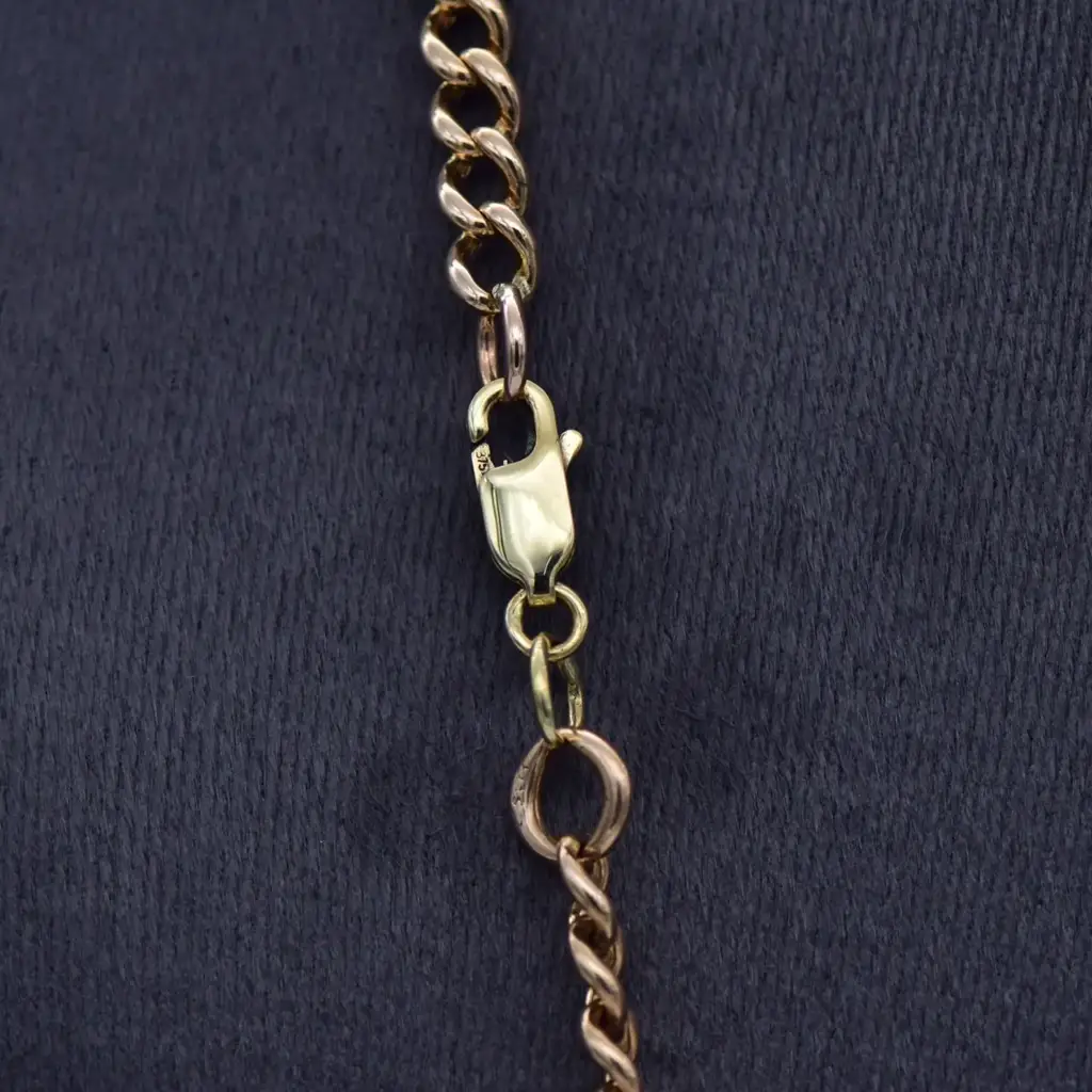 9ct Yellow Gold Chain Curb-Link - View 3