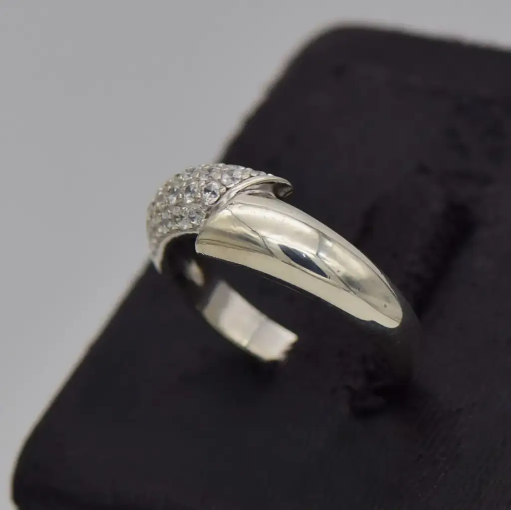 Silver-925 Dress Ring - View 3