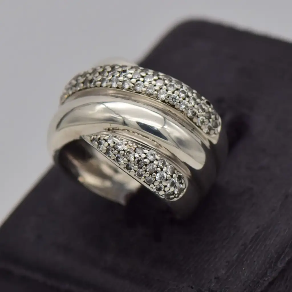 Silver - 925 Dress Ring - View 3