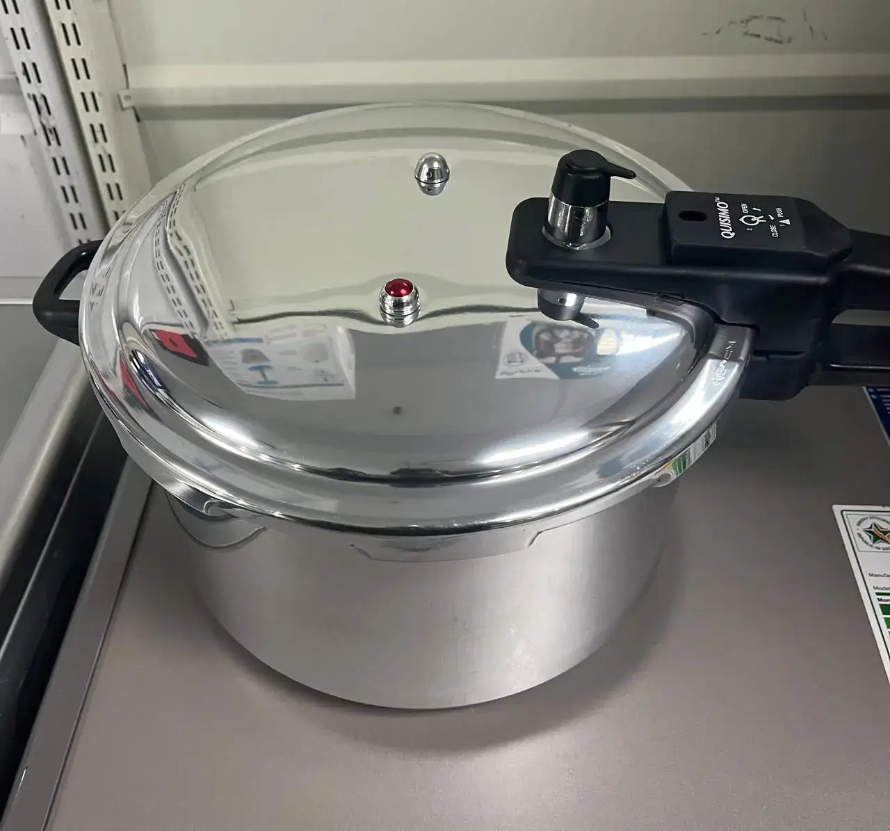 Quisimo Aluminium Pressure Cooker 11L- New - Thumbnail 3