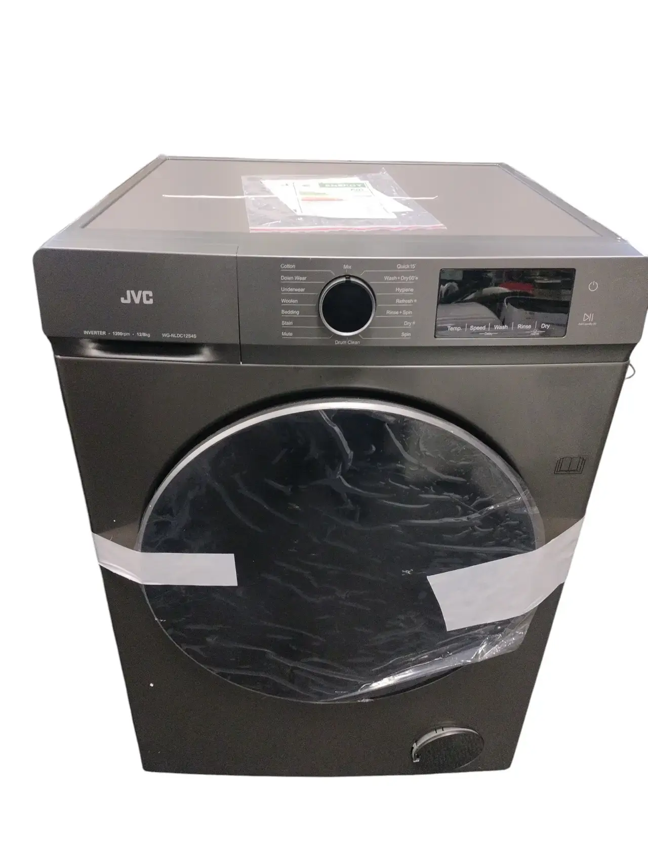 Jvc Wg-Nldc12s4s 12Kg/8Kg Front Loader - Thumbnail 1