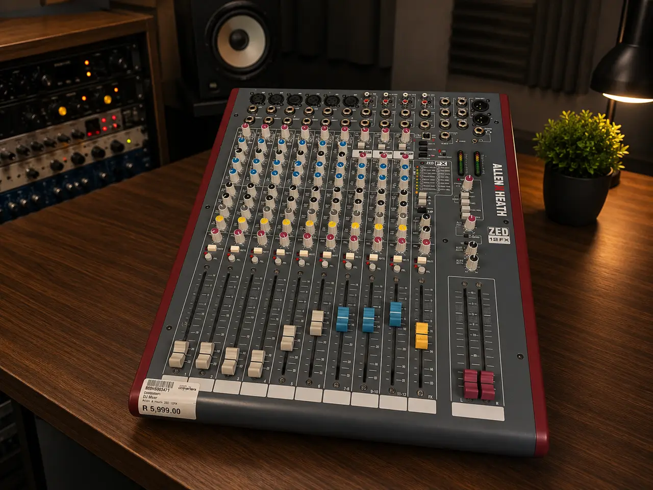 Allen & Heath Zed-12Fx 12-Channel Mixer – Second Hand - Thumbnail 1