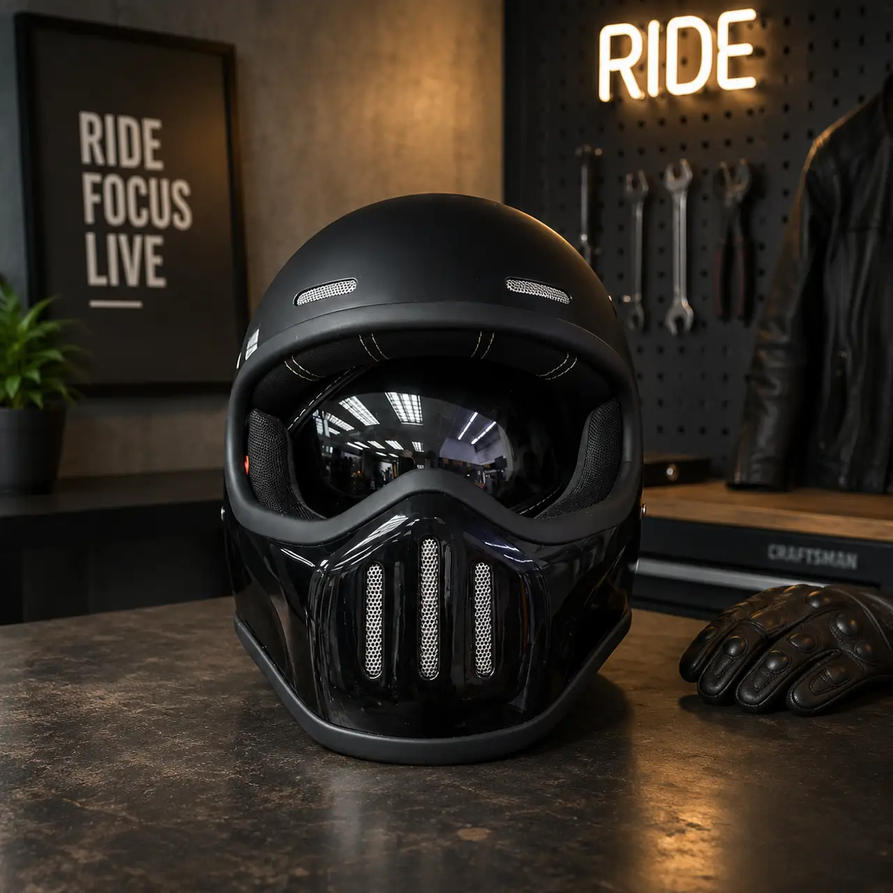 G5d D-601 Q Motorcycle Helmet - Thumbnail 1