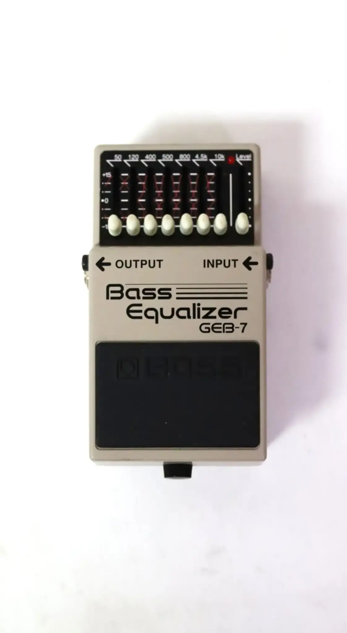 Boss Geb-7 Bass Equalizer Pedal - Thumbnail 1