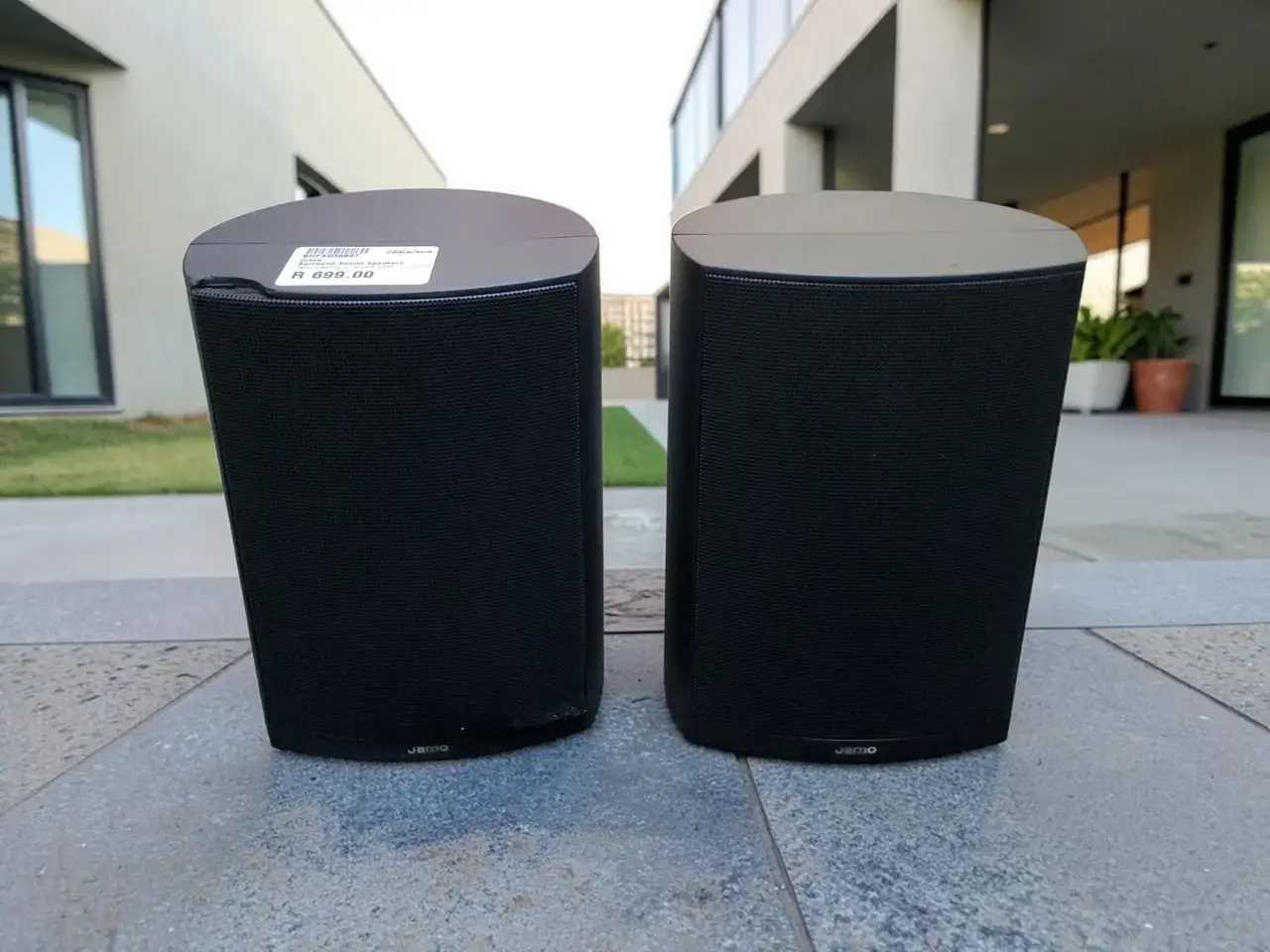 Amo A345 I/O Indoor/Outdoor Speaker Pair | Passive Wall Mount Speakers - Thumbnail 1