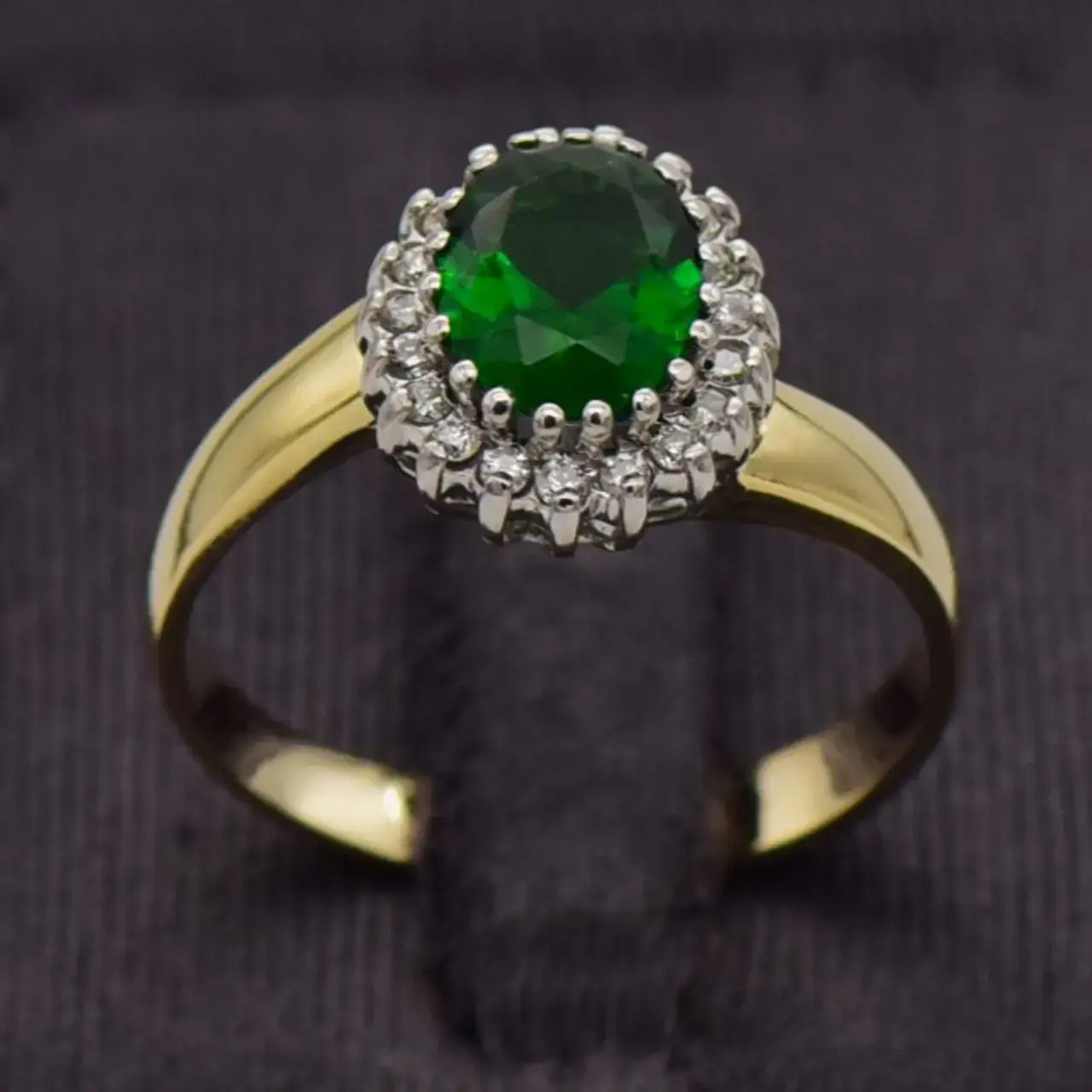 12ct Yellow Gold Dress Ring - Thumbnail 1