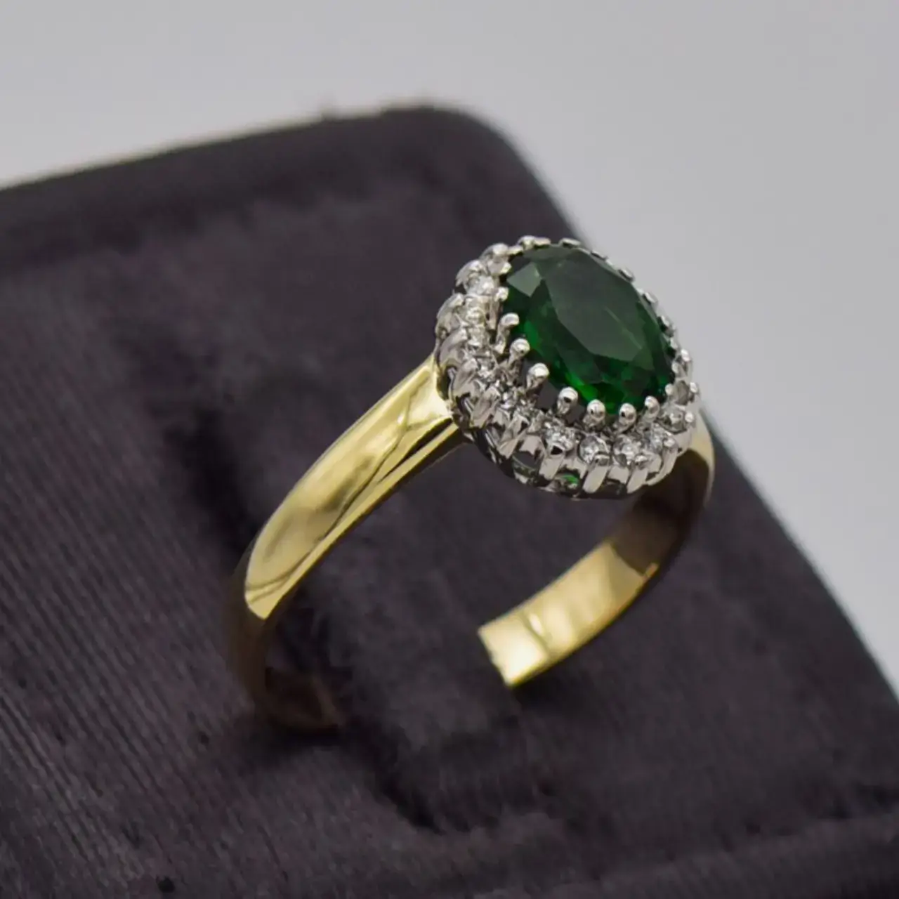 12ct Yellow Gold Dress Ring - Thumbnail 2
